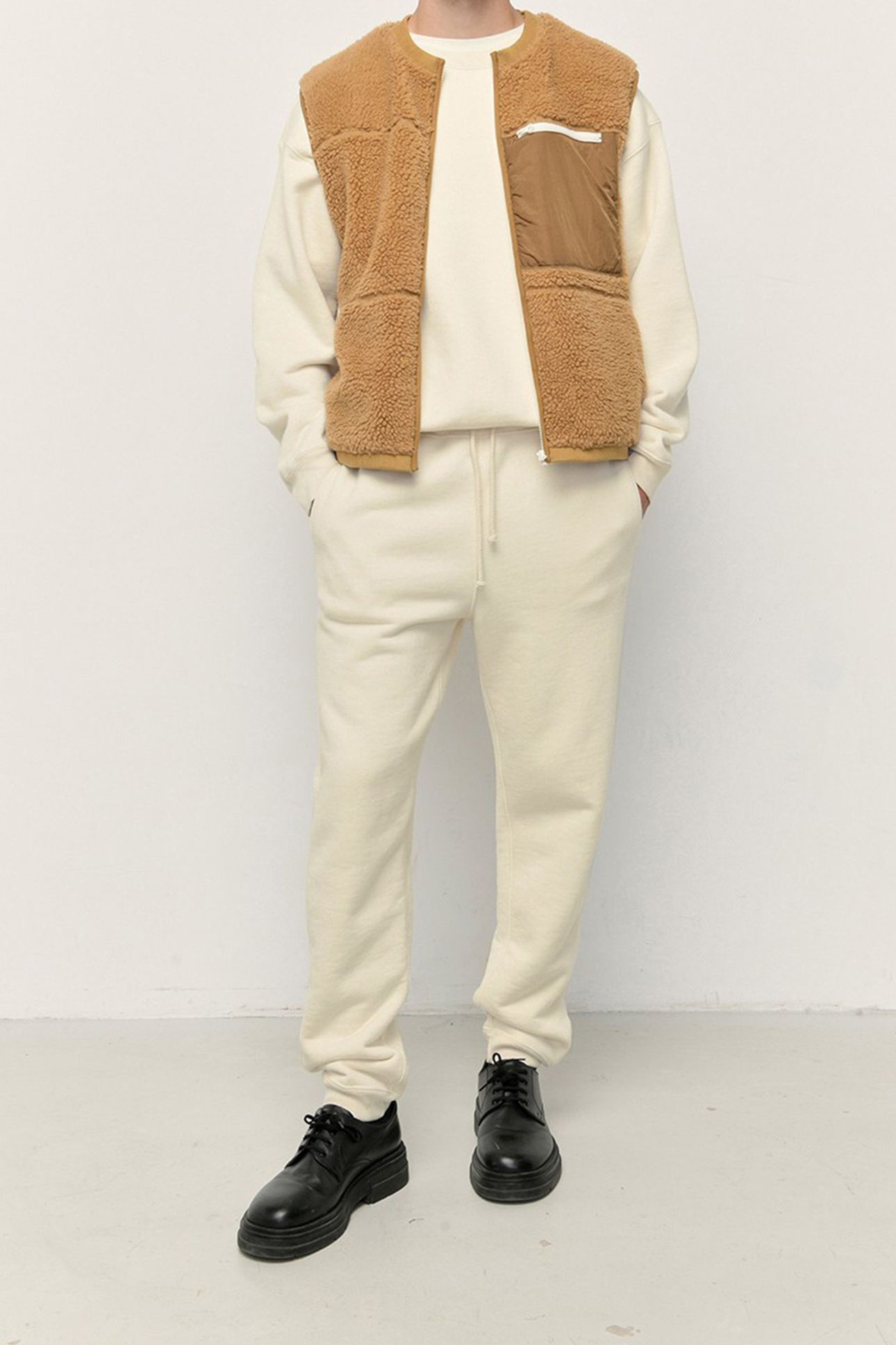 ZUTABAY SWEAT PANTS ECRU 2