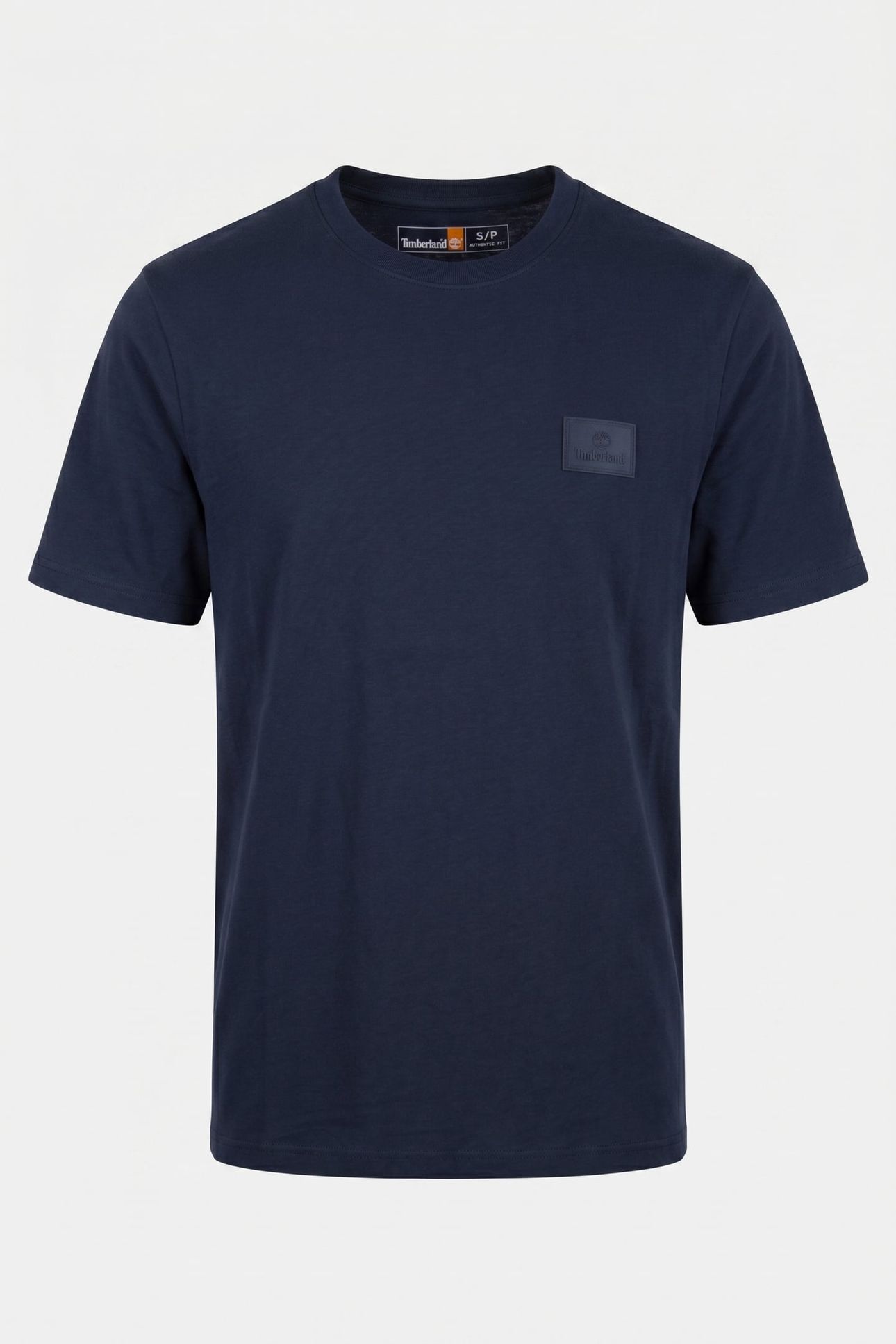 SHORT SLEEVE SILICON BADGE TEE NAVY 3