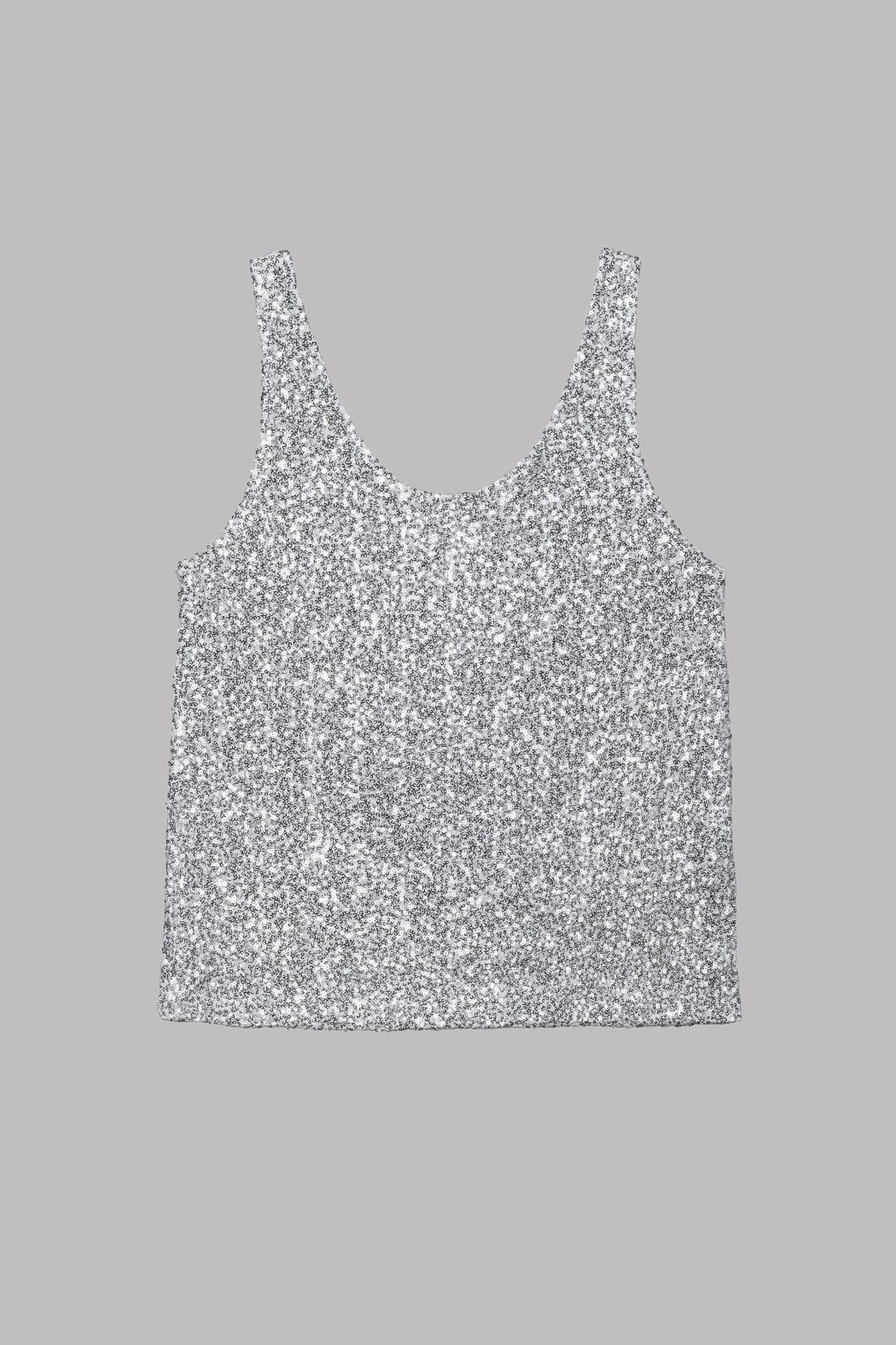 THE LIGHT SEQUIN BASE TANK TOP 3
