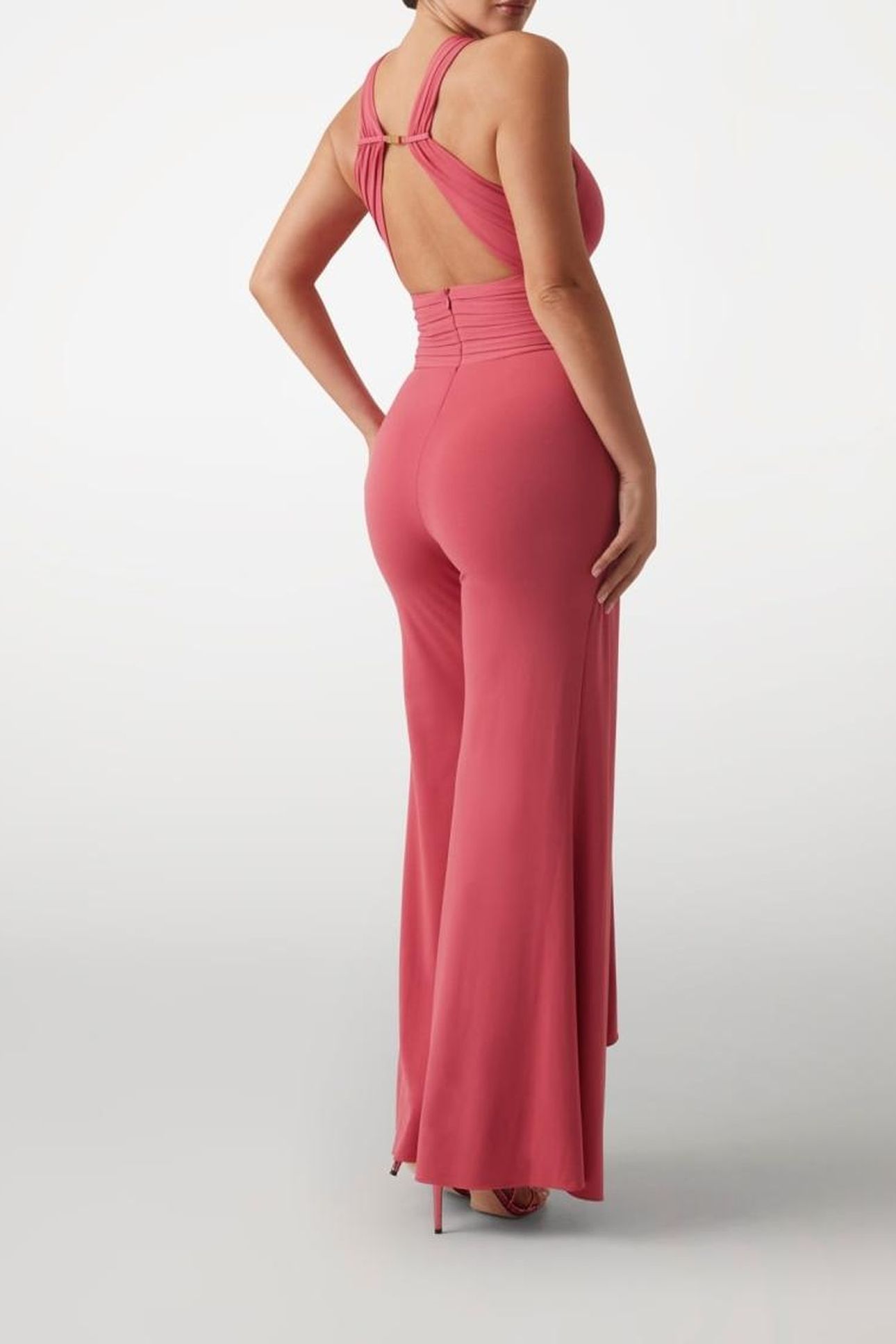 KIKI JUMPSUIT SOLID FLOWERING PEONY 2