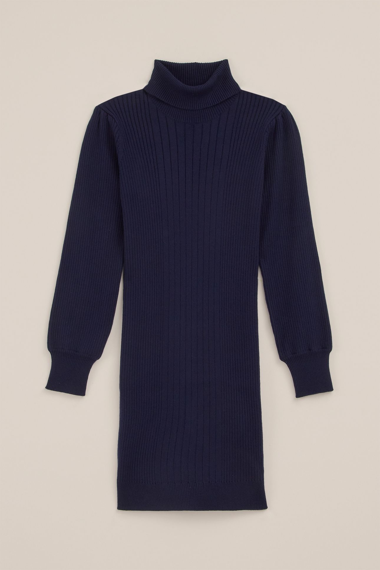 DRESS MID LENGTH DARK BLUE 4