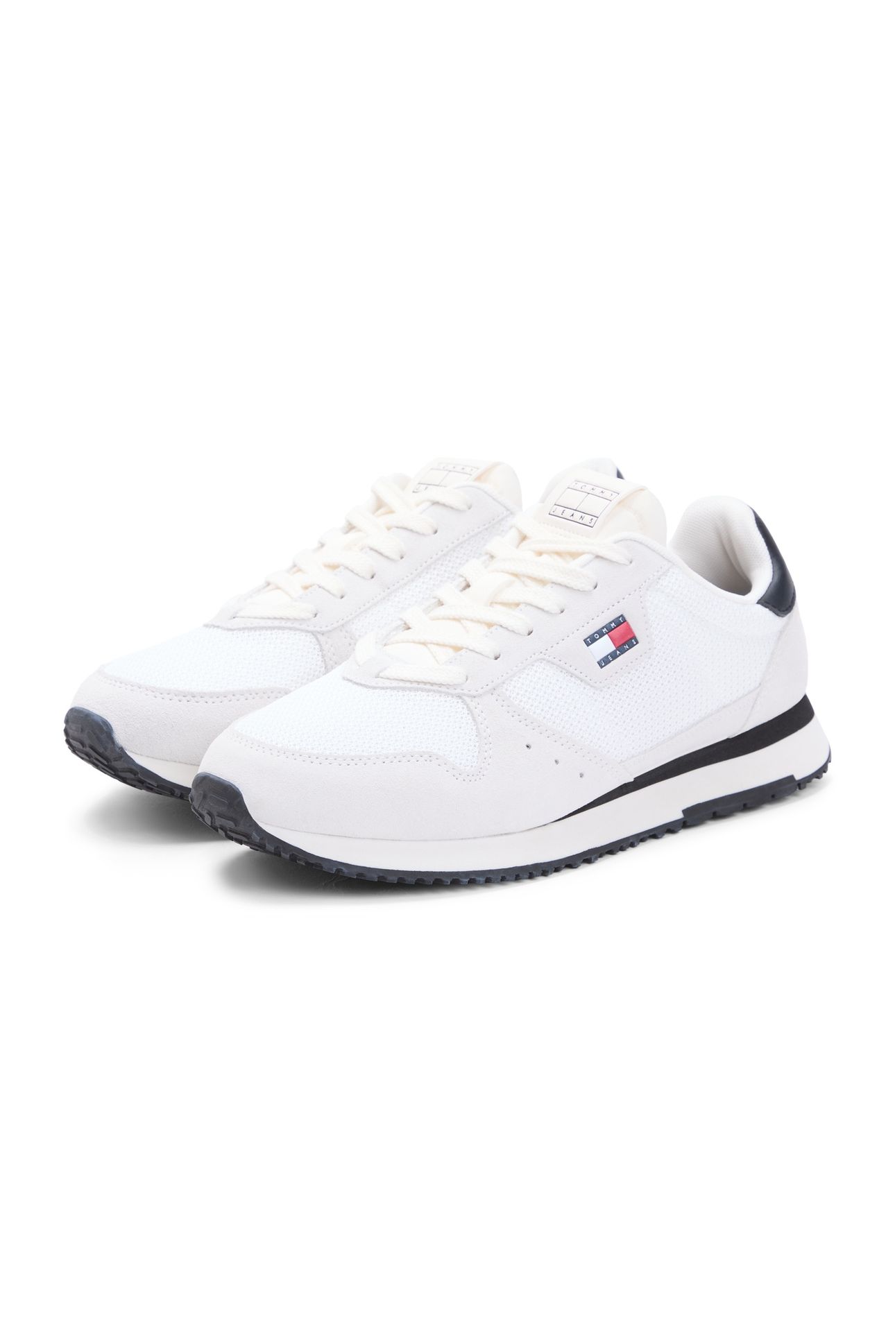 TJM EVA RUNNER LEATHER SHOES ECRU/BLACK 4
