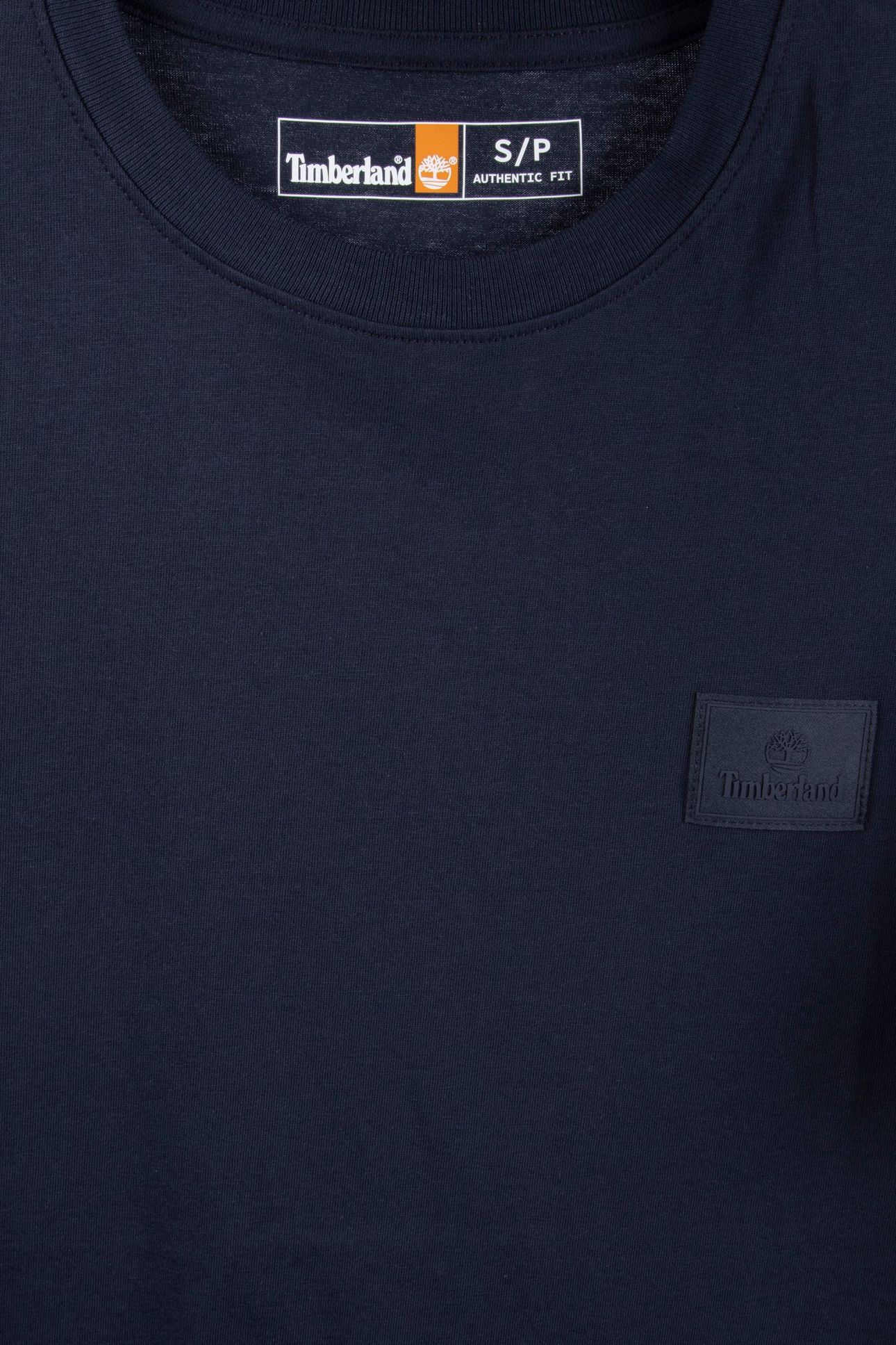 SHORT SLEEVE SILICON BADGE TEE NAVY 4