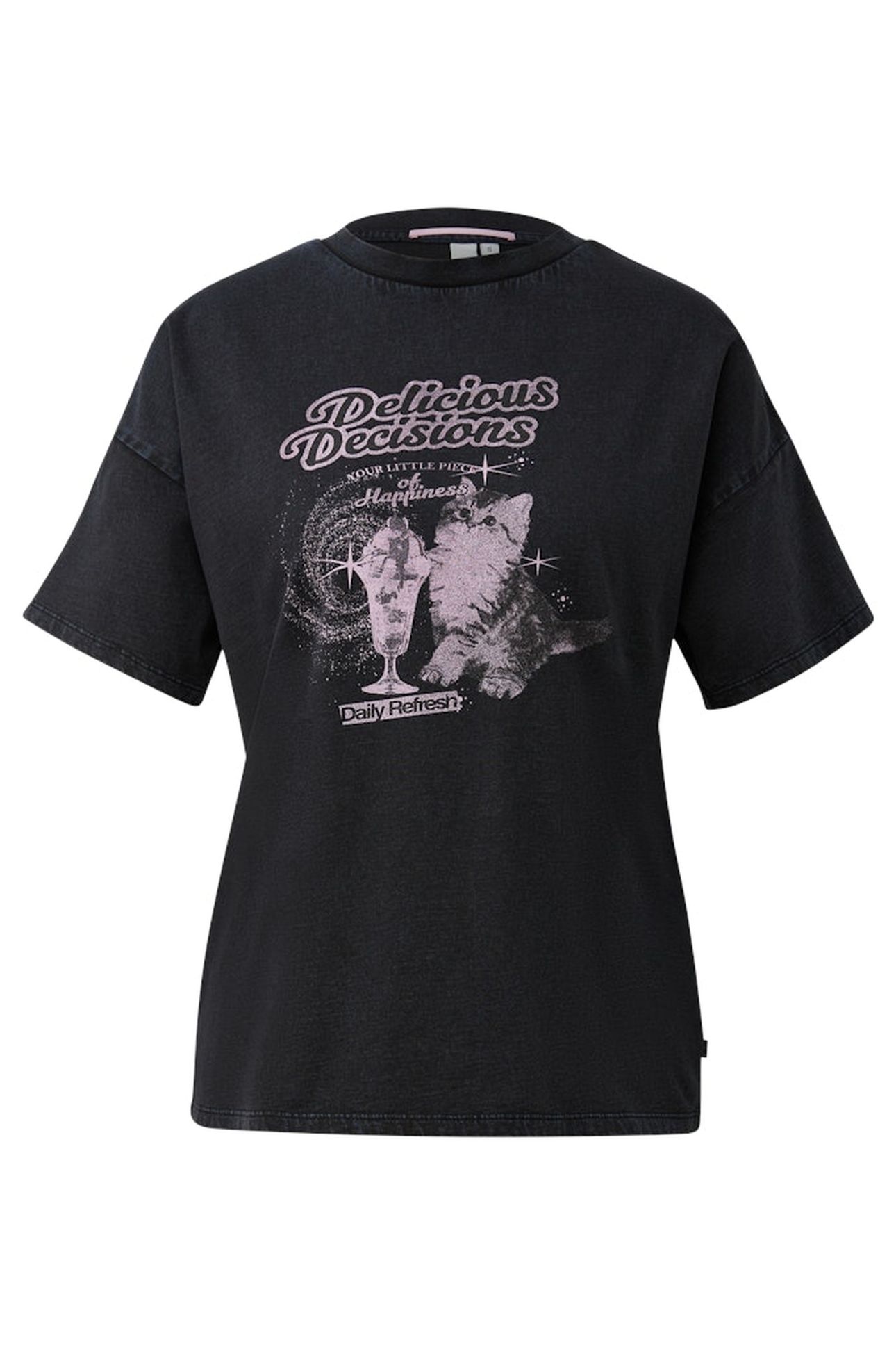 S.OLIVER-QS T-SHIRTS BLACK 8