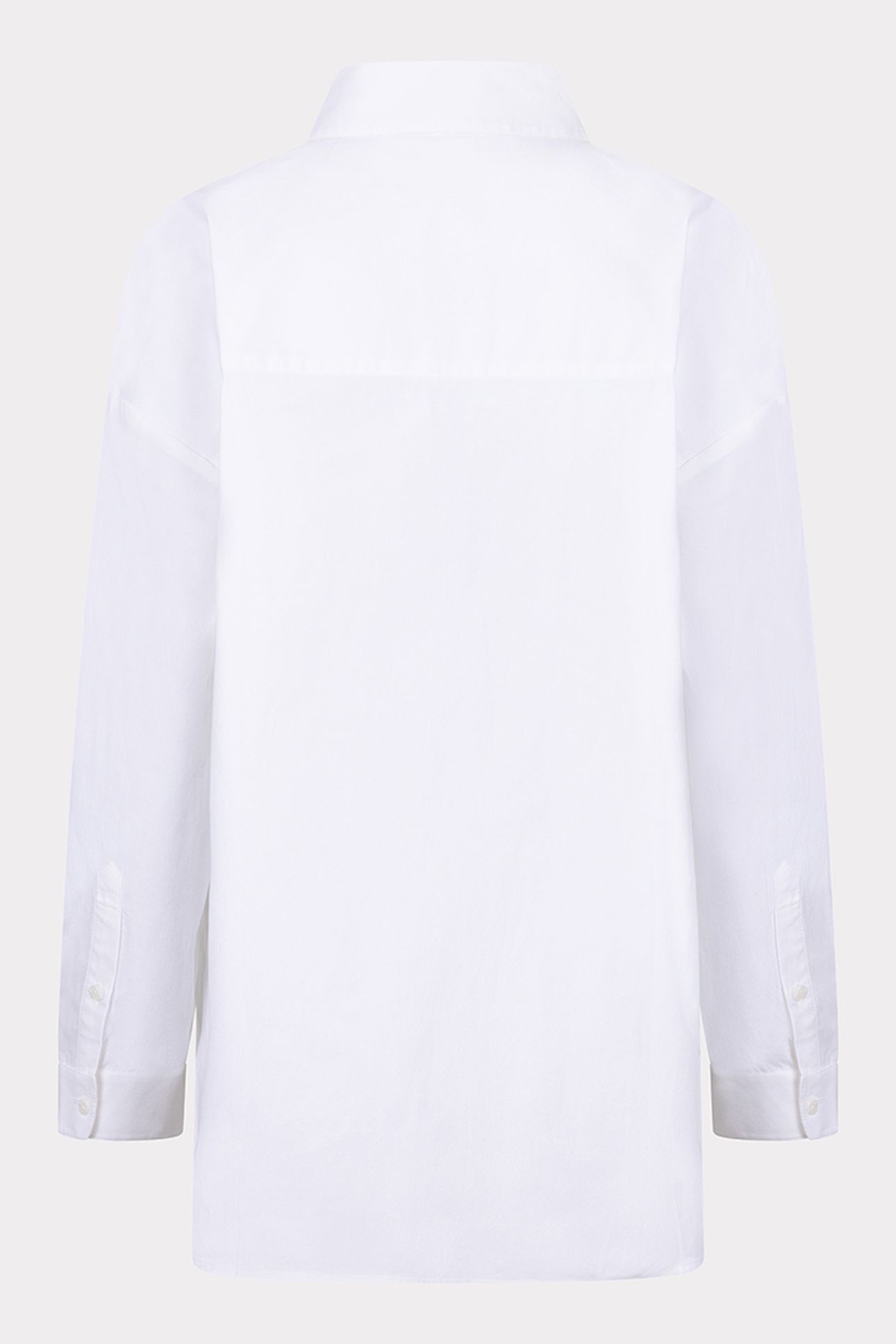 BLOUSE OVERSIZED POPLIN OFF WHITE 5