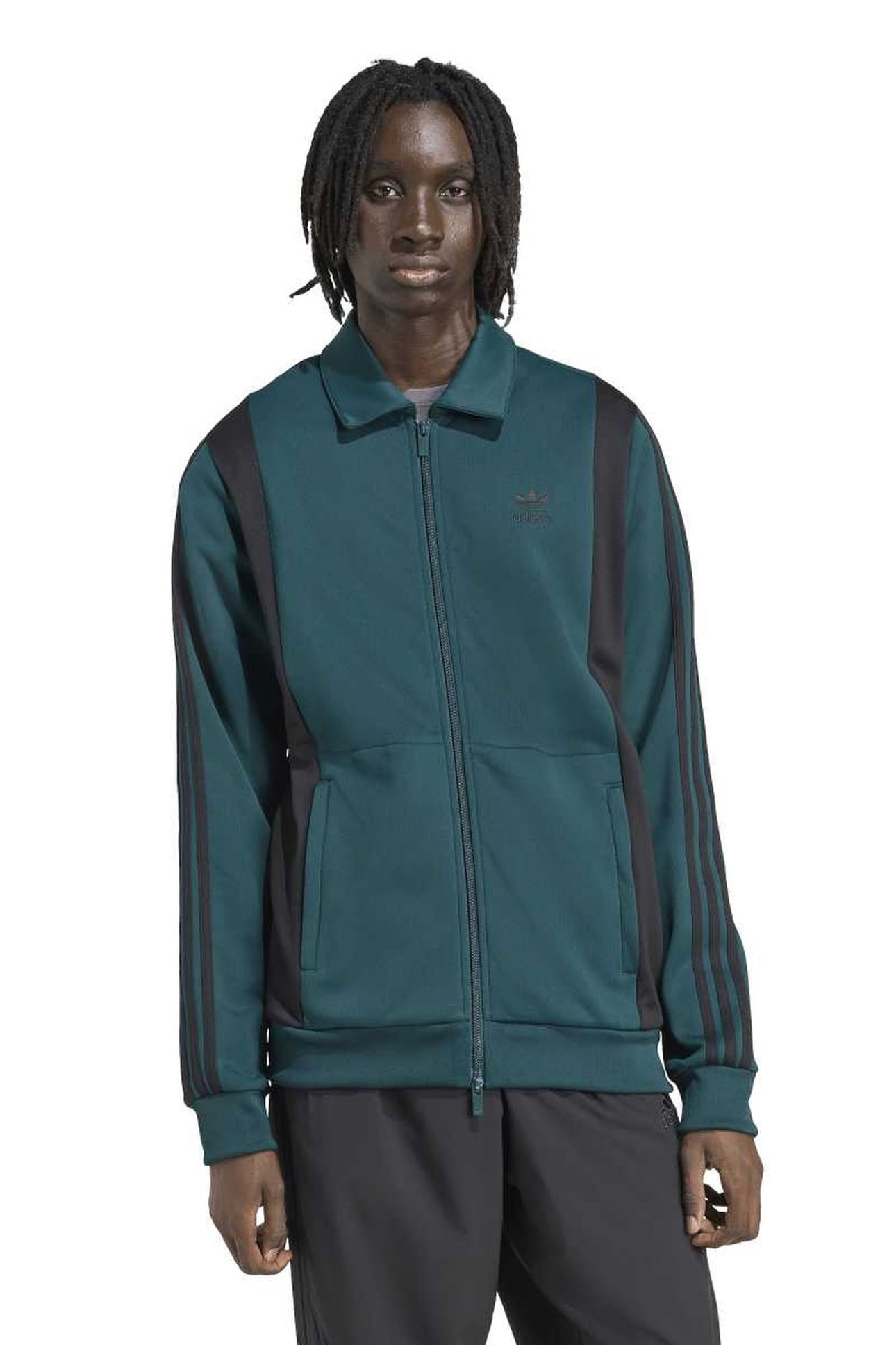 UNISEX ORIGINALS ADICOLOR PANEL TRACK TOP AURORA IVY 1
