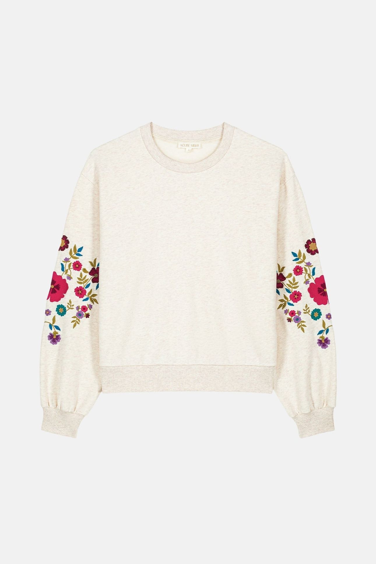 SWEATSHIRT JUDITH HEATHER CREAM 1