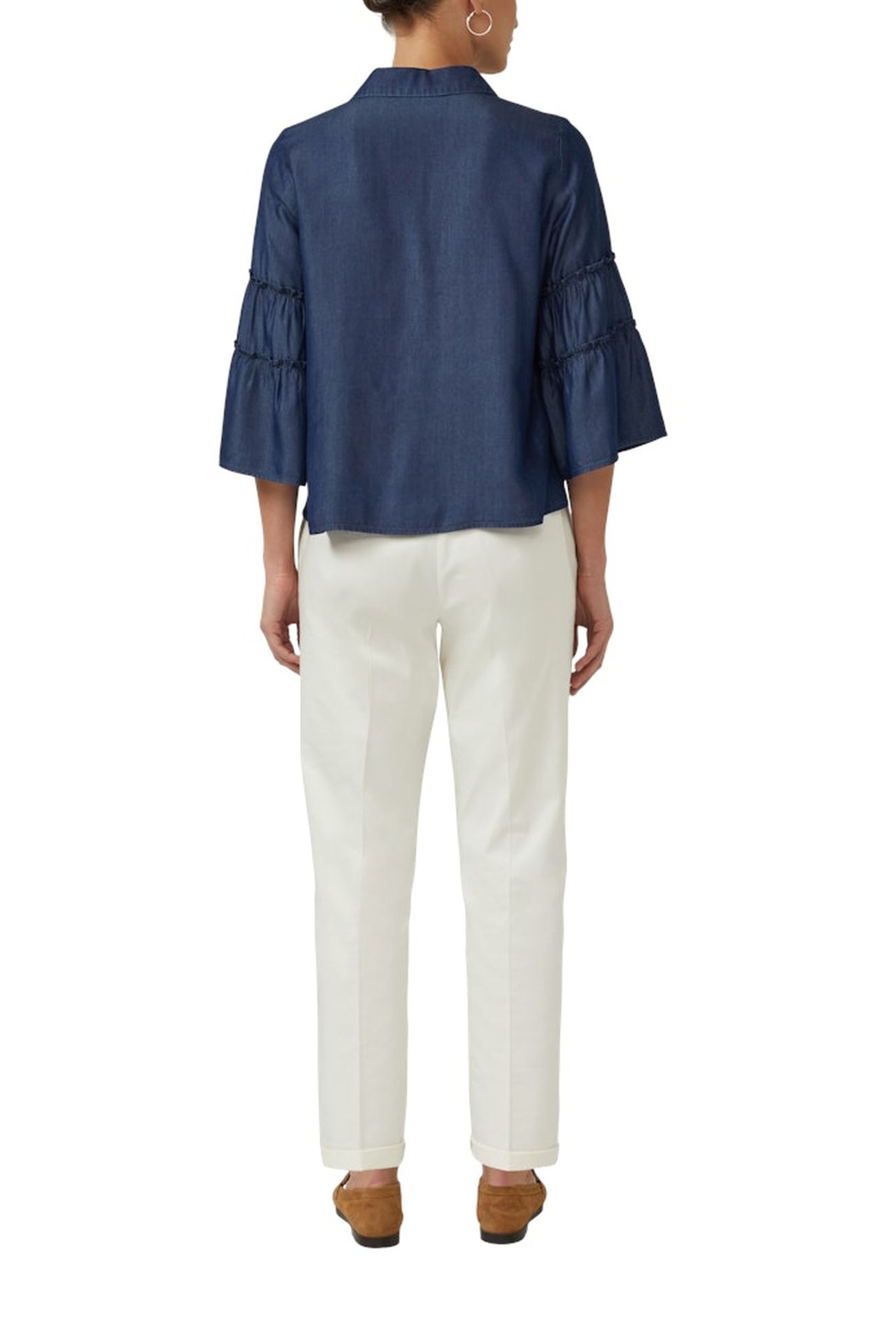 S.OLIVER BLOUSES BLUE DENIM 3