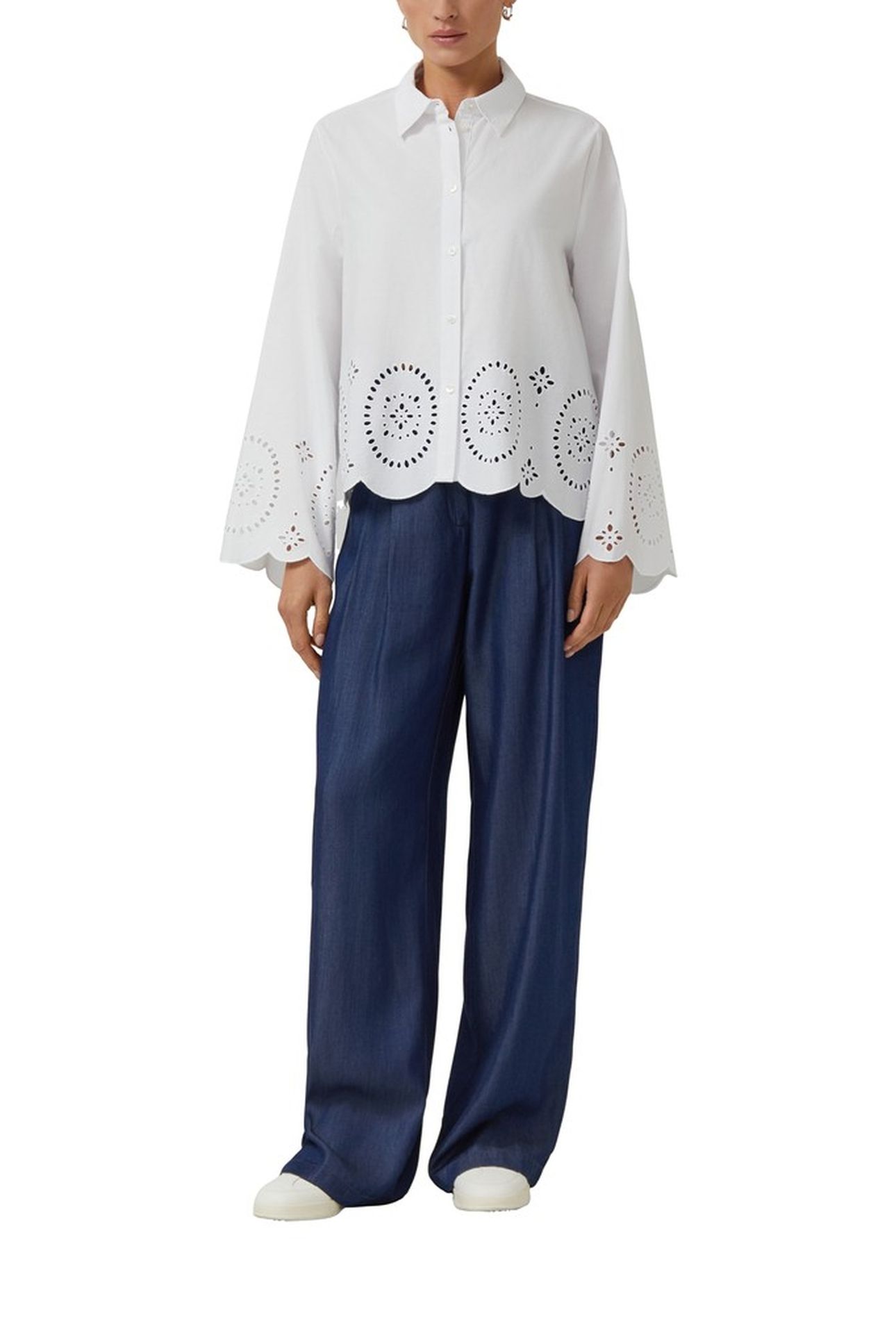 S.OLIVER BLOUSES WHITE 2