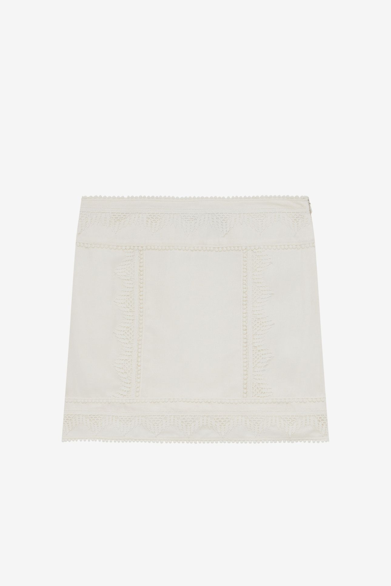 CLARENCE SKIRT ECRU 3