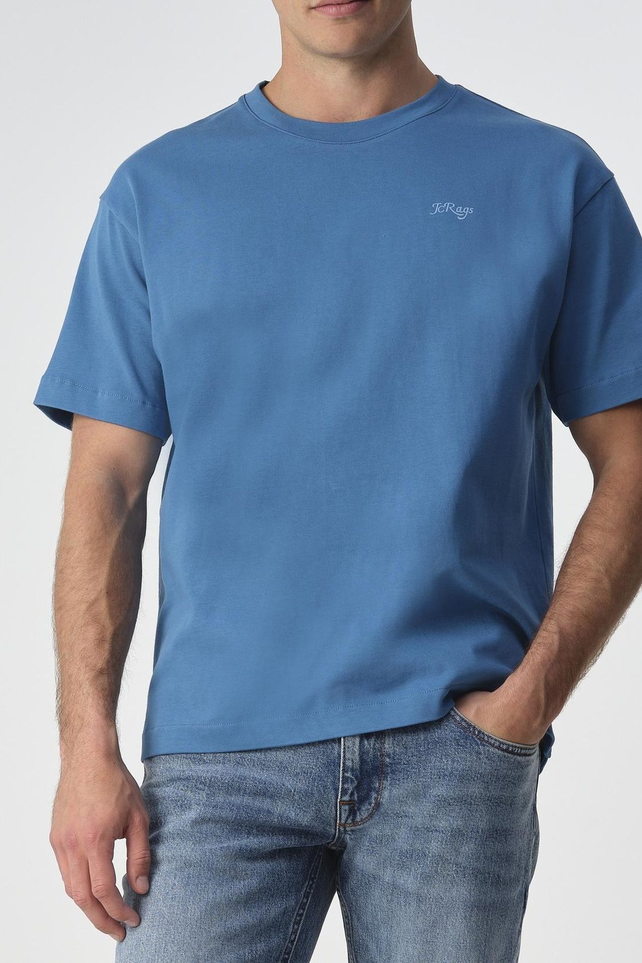 ROOSE T-SHIRT BLUE 1