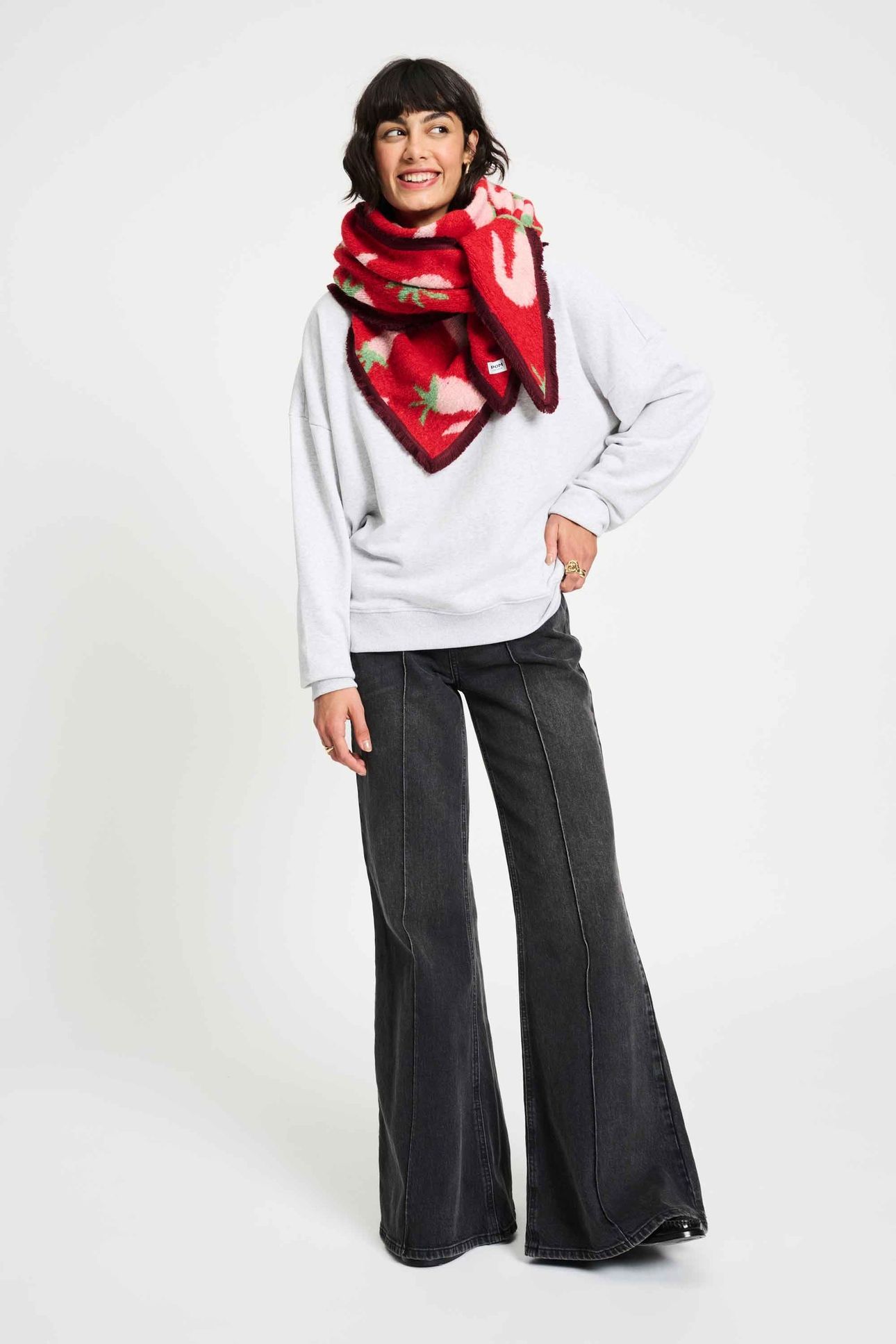 SHAWL - PEPPER GARDEN 1