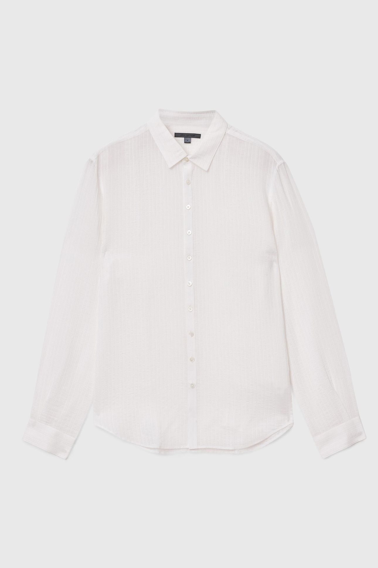 BUCKS SHIRT - MULTI BUTTON SLIM FIT SHIR CHALK 2