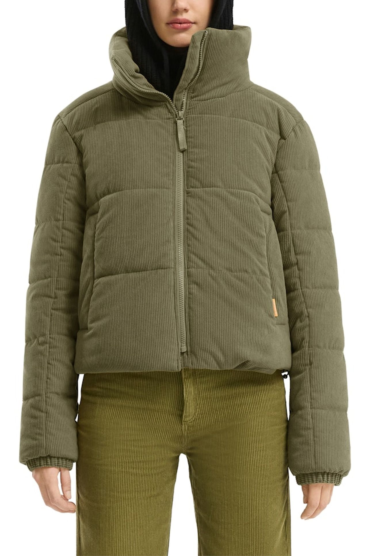 S.OLIVER-QS JACKETS OUTDOOR GREEN 1