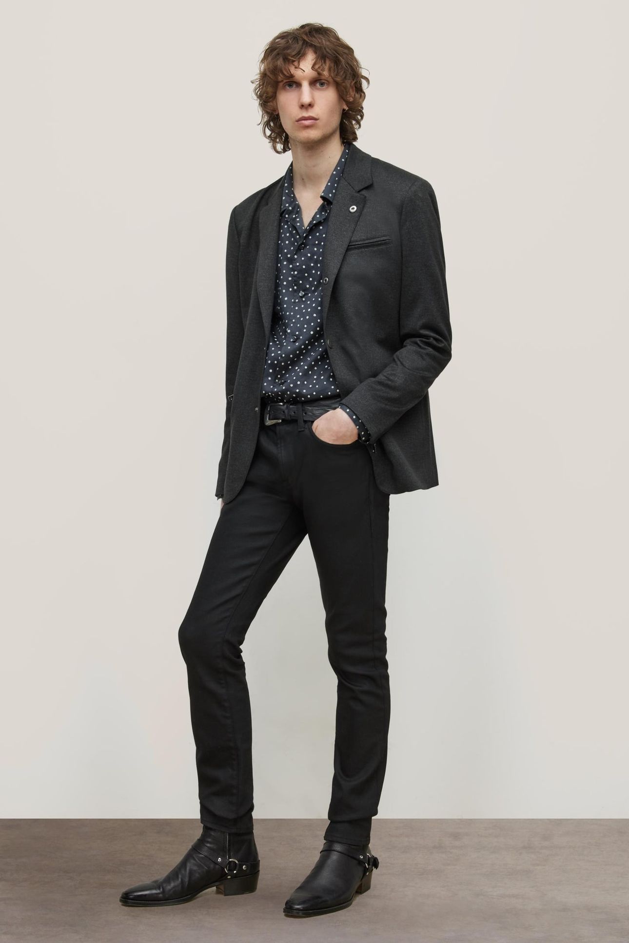 BRYSON SNAP + ZIPPER DETA CHARCOAL 1