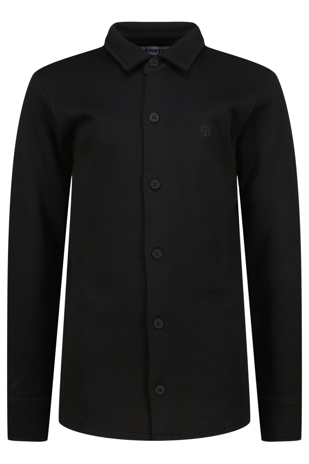 BOYS LIQUE SHIRT DEEP BLACK 1