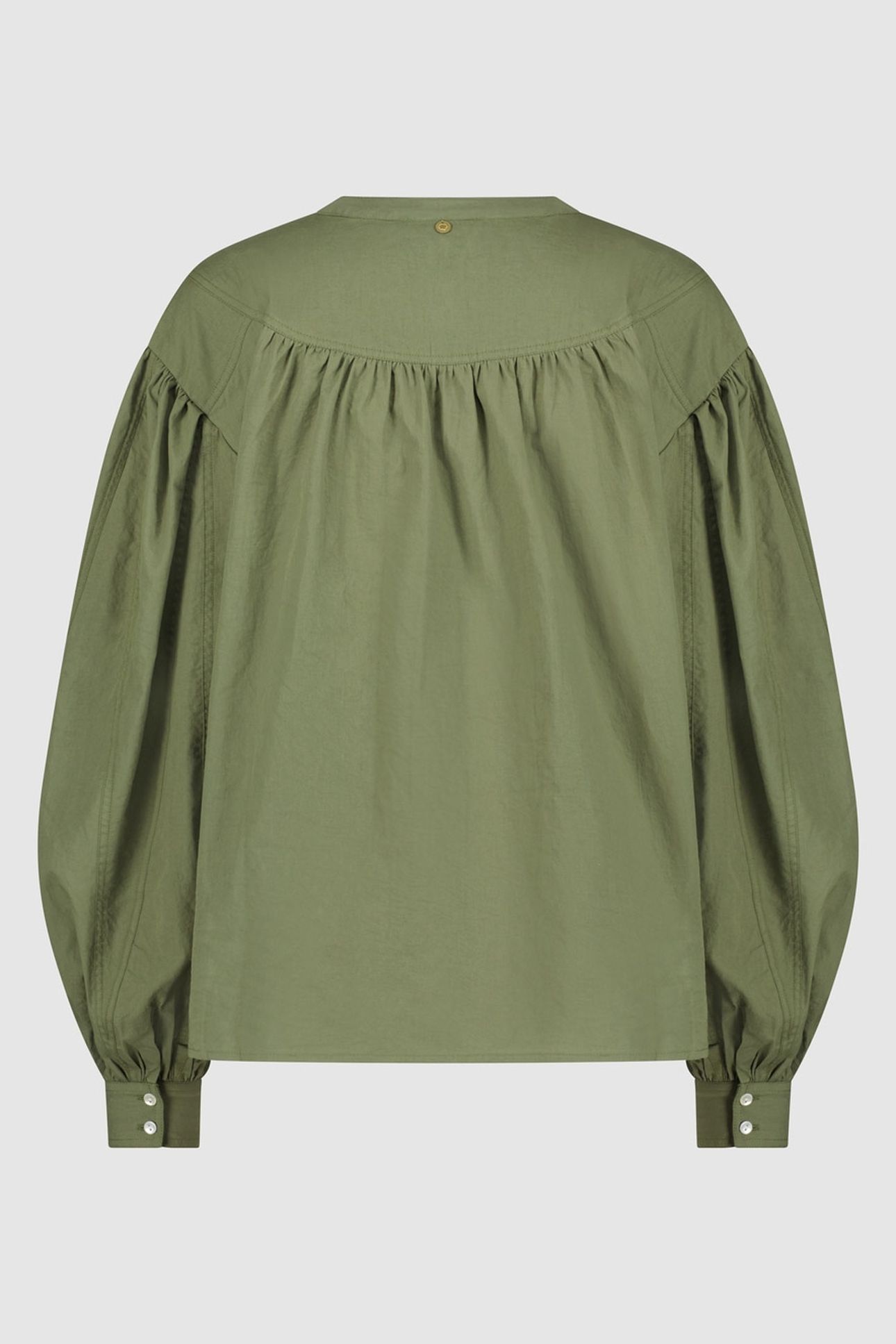JULIE BLOUSE WINTER MOSS 2