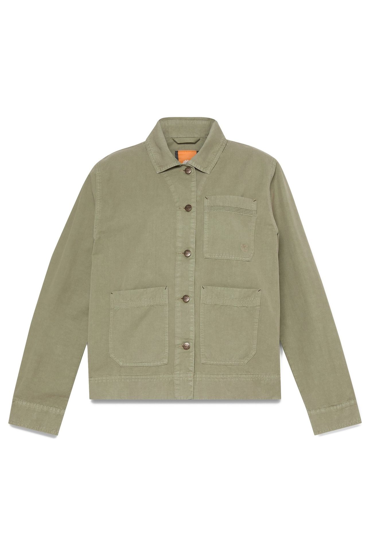 UTILITY COTTON LINEN SHACKET MEDIUM GREY 4