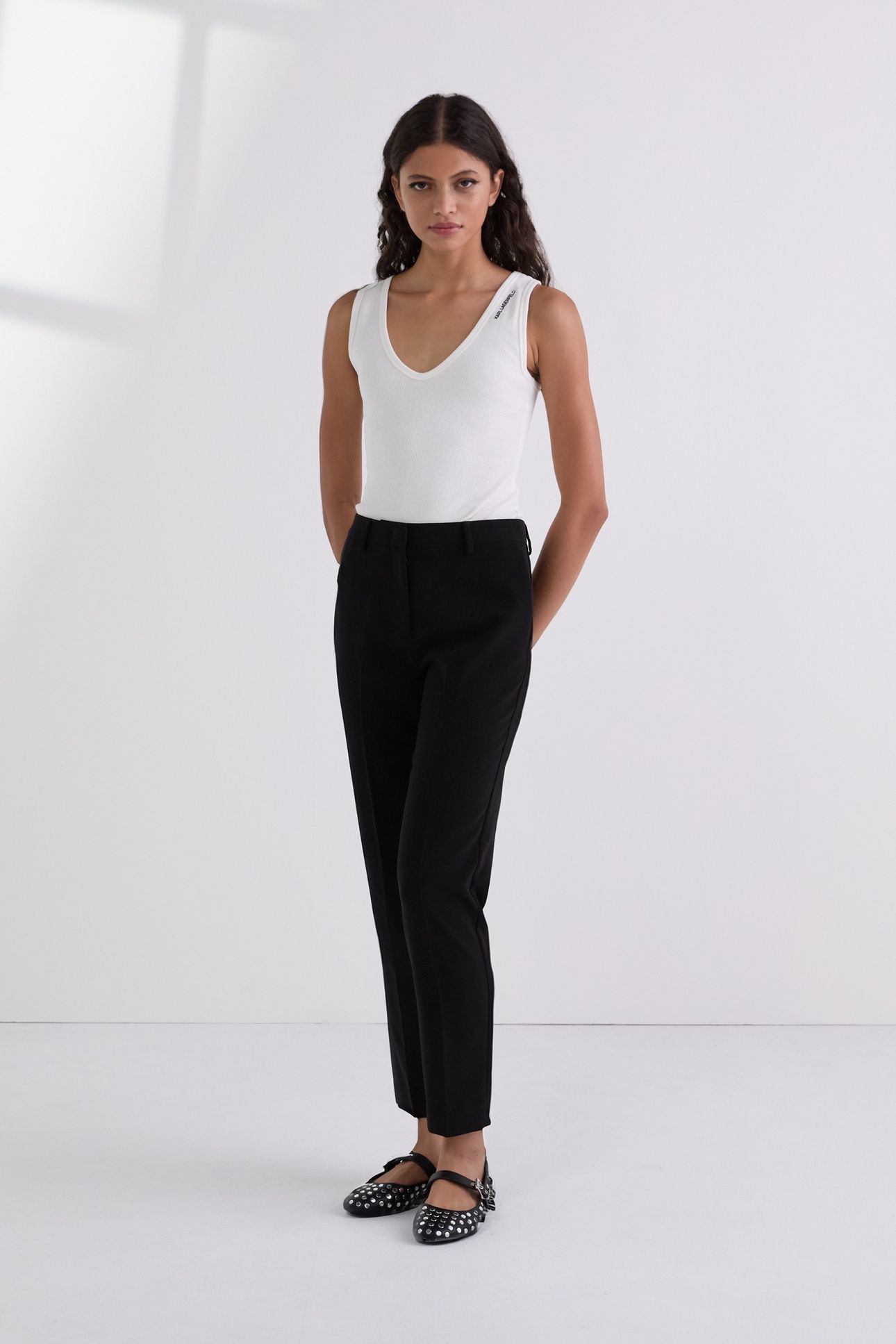 COMMERCIAL CIGARETTE PANTS BLACK 1