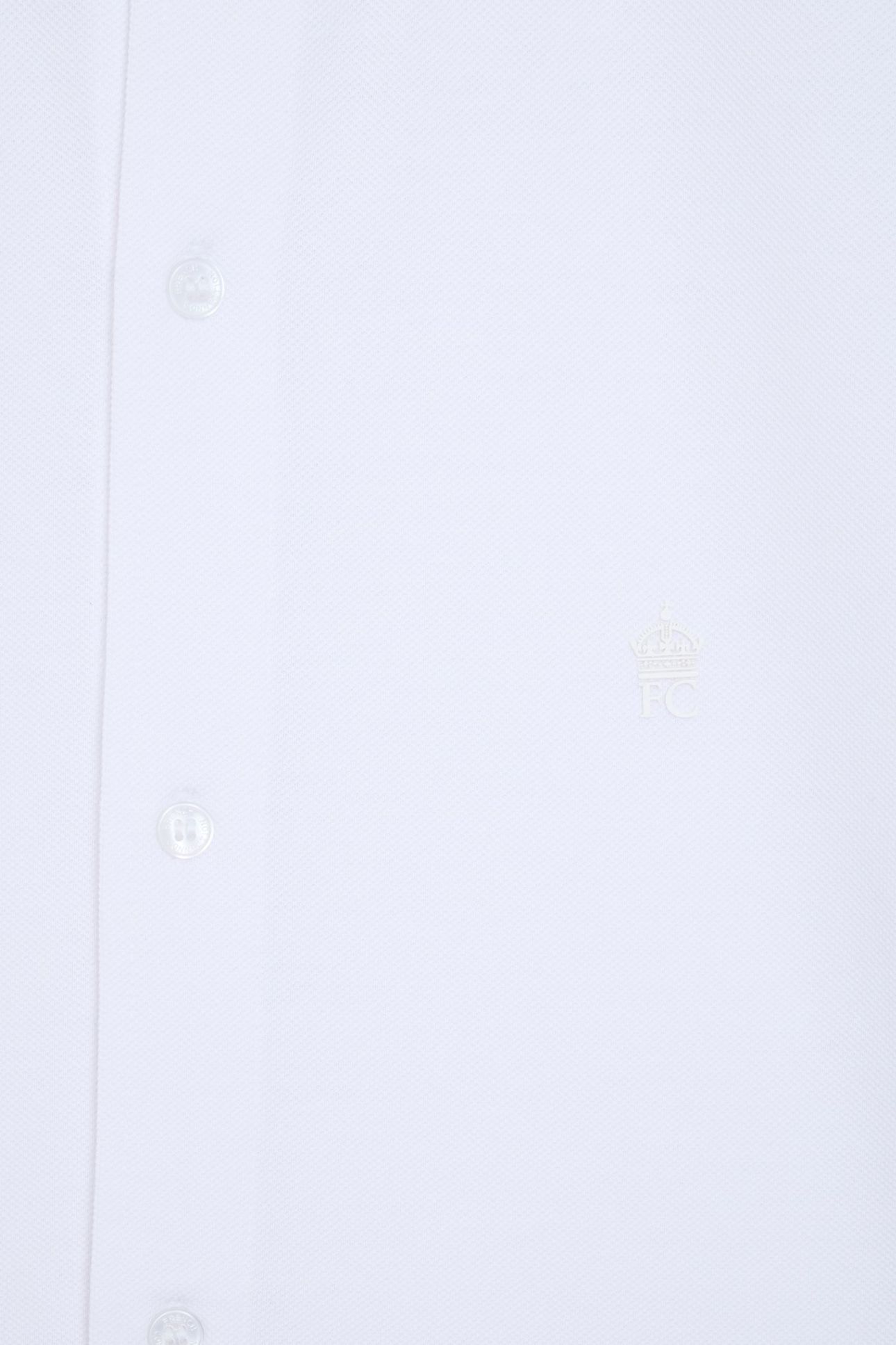 PIQUE SHIRT S/S WHITE 3