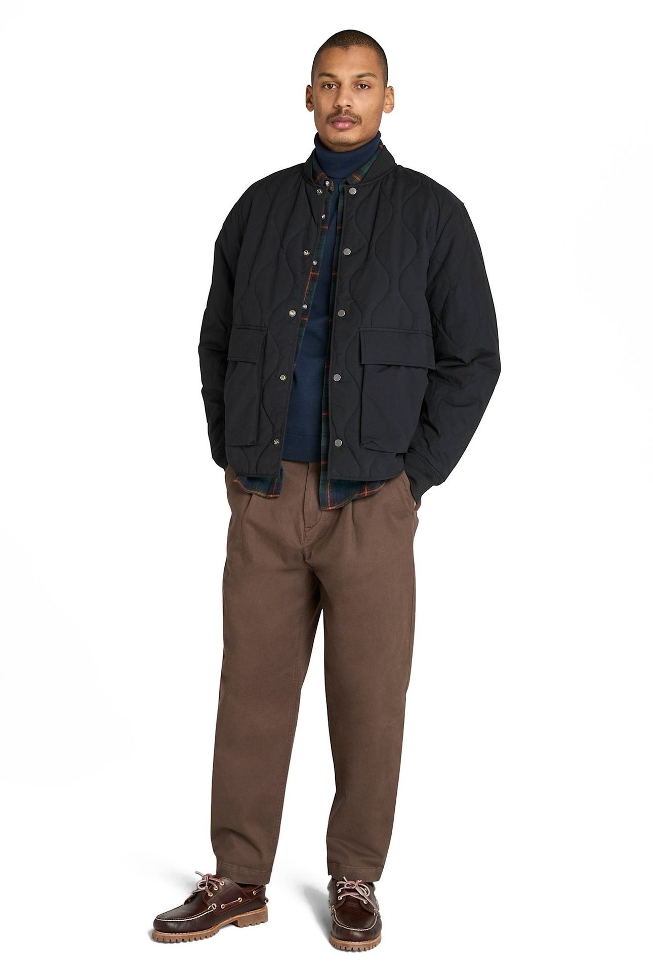 QUILTED JACKET BLACK 1
