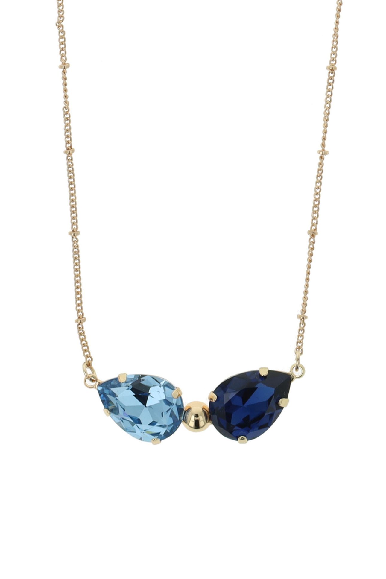 CLASSIC DROP NECKLACE BLUE BLUE 2