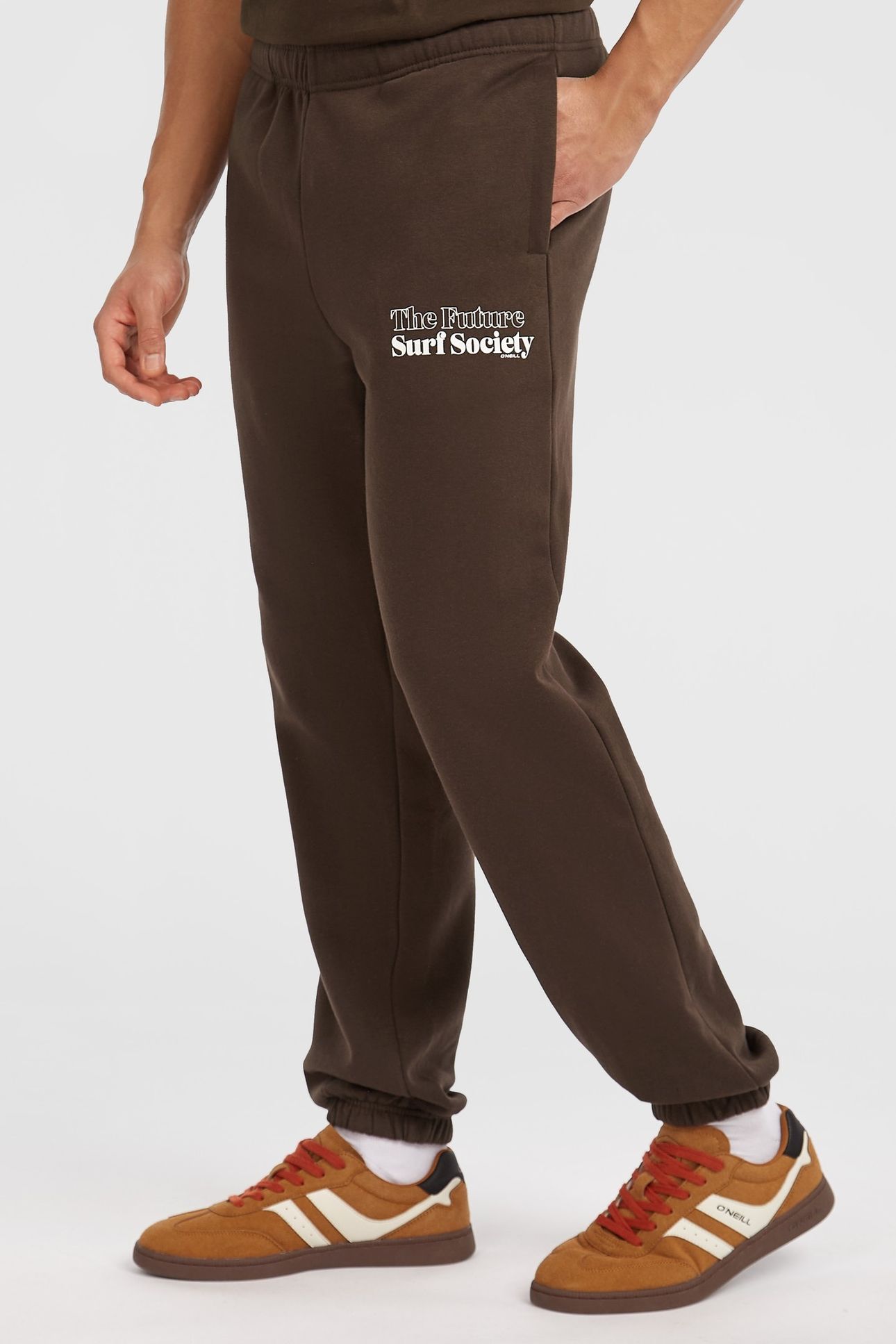 THE FUTURE SURF SOCIETY SWEATPANTS COFFEE BEAN 2