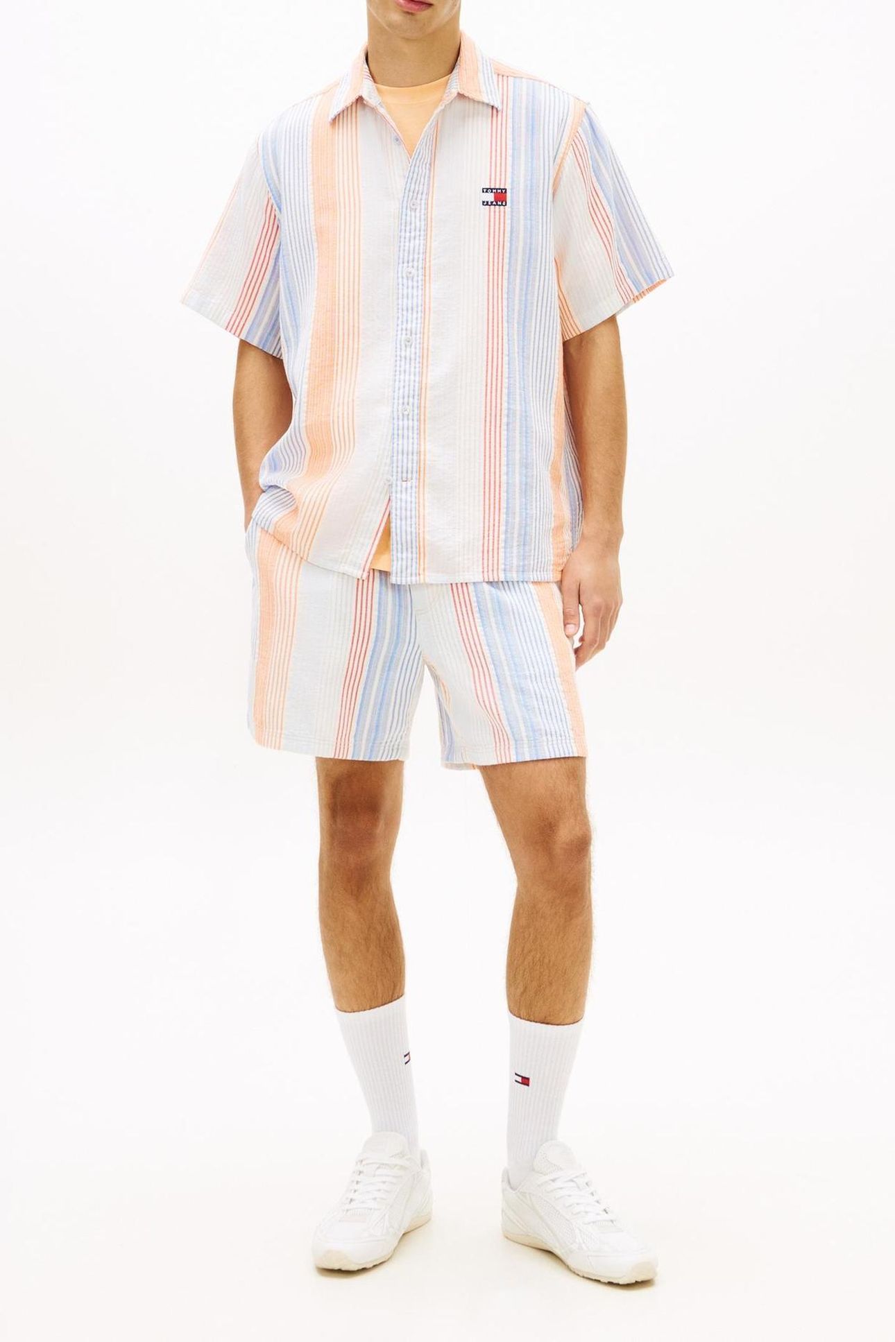 TJM RELAXED STRIPE SS SHIRT ANCIENT WHITE STRIPES 2