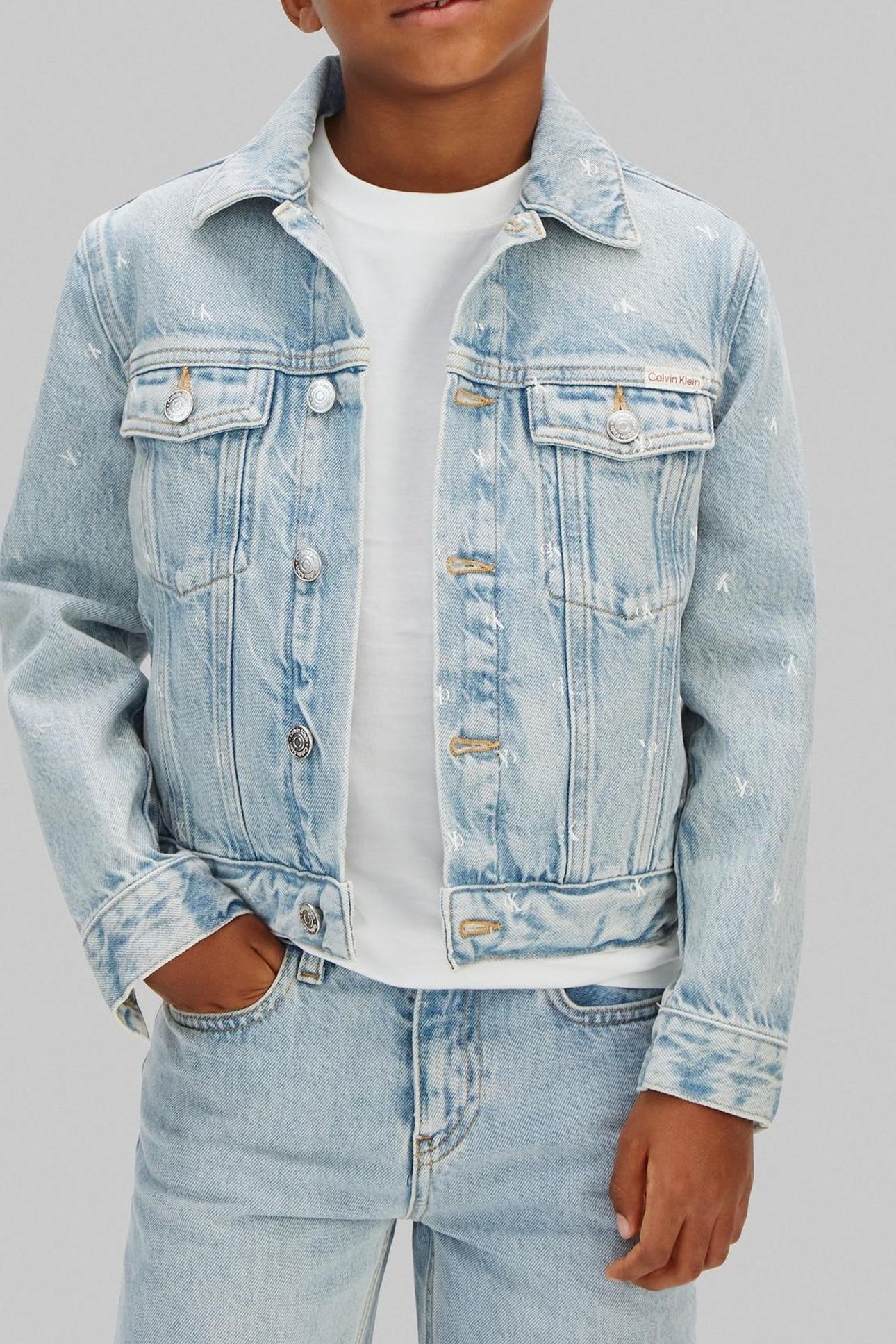 BOYS DENIM TRUCKER JACKET ANDREW WASH 1