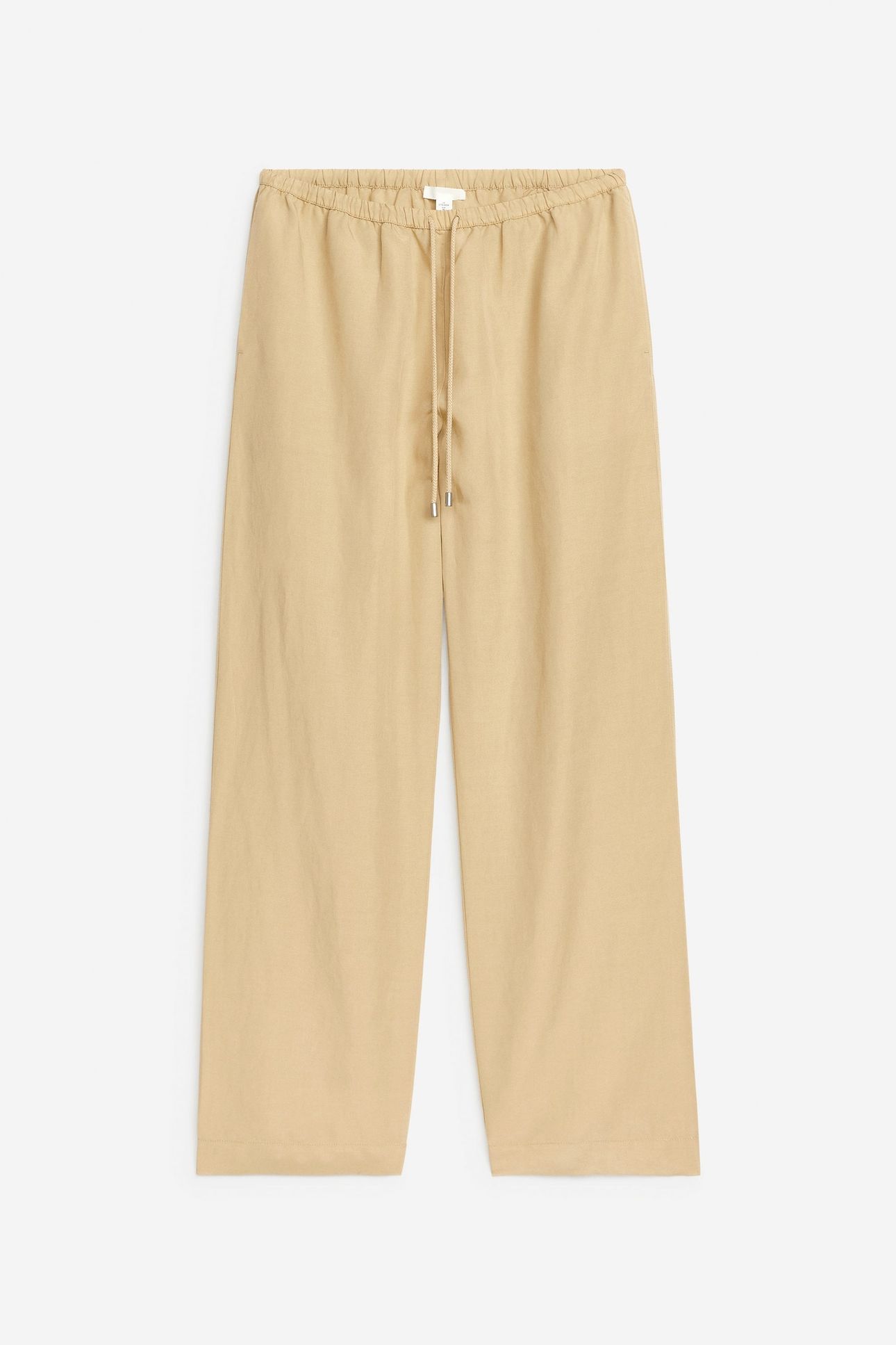 TIDE TENCEL LINEN TROUSERS YELLOW 3