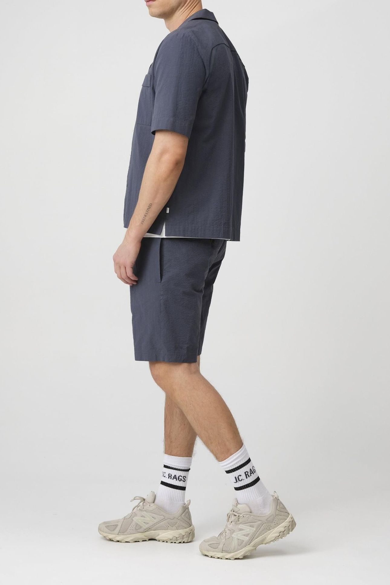 AARON CASUAL SHIRT BLUE 4