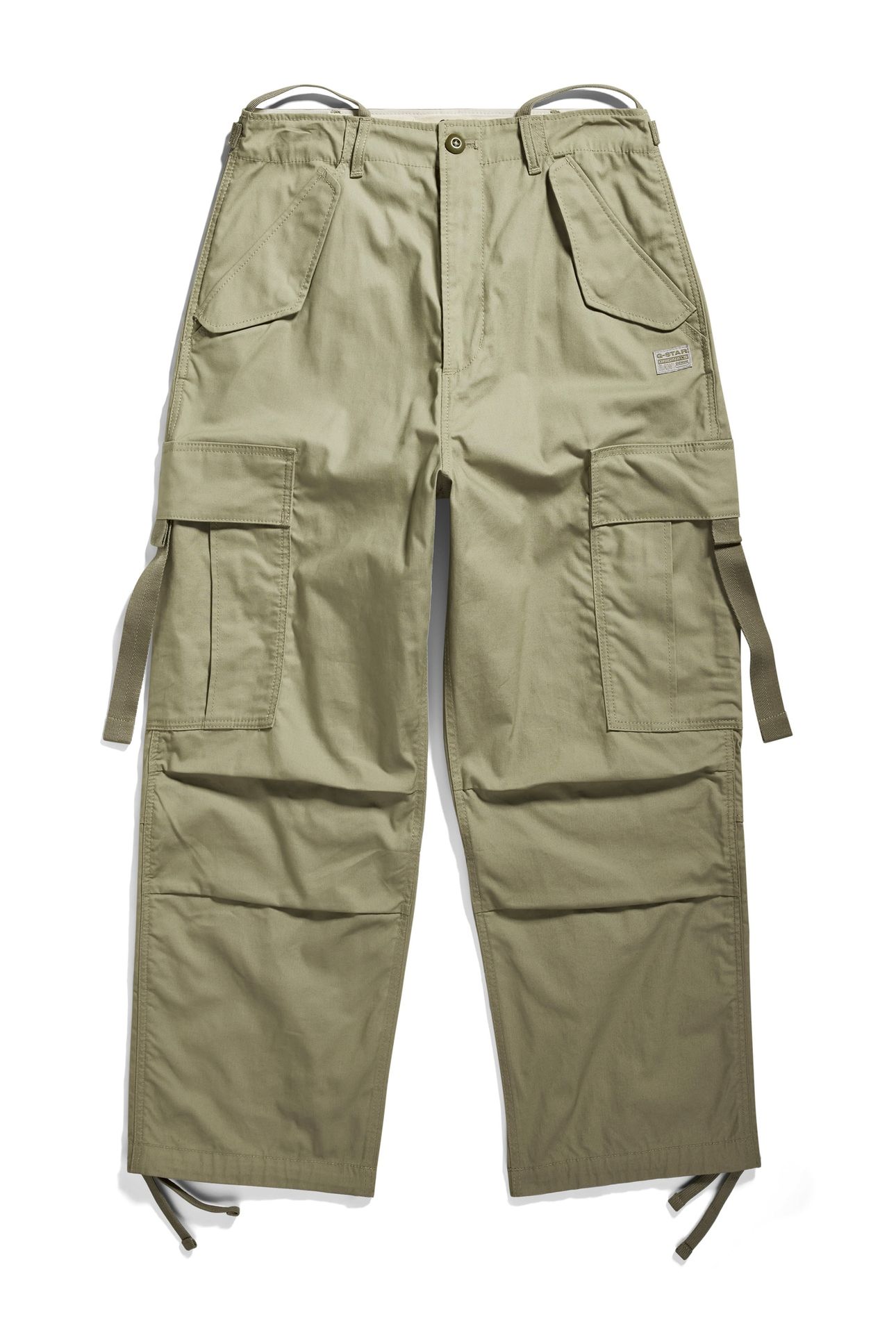 CARGO CROPPED DRAWCORD PANT ENSIS GREEN 3