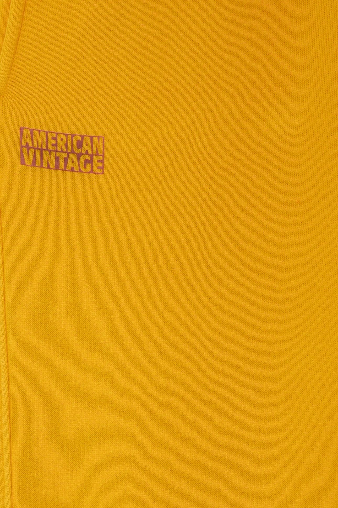 IZUBIRD SWEAT PANTS MOUTARDE VINTAGE 5