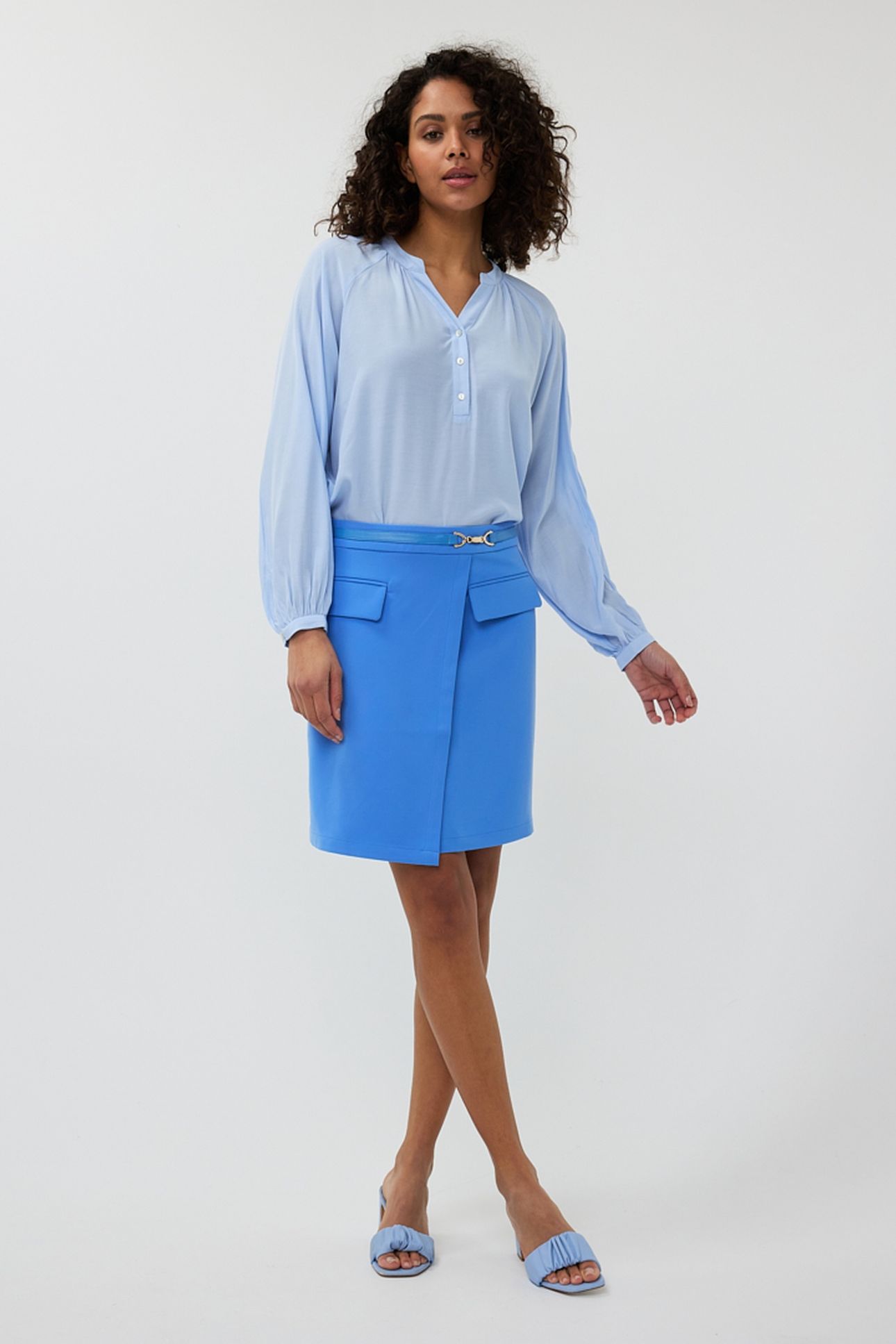 SKIRT SHORT CITY BLUE 2