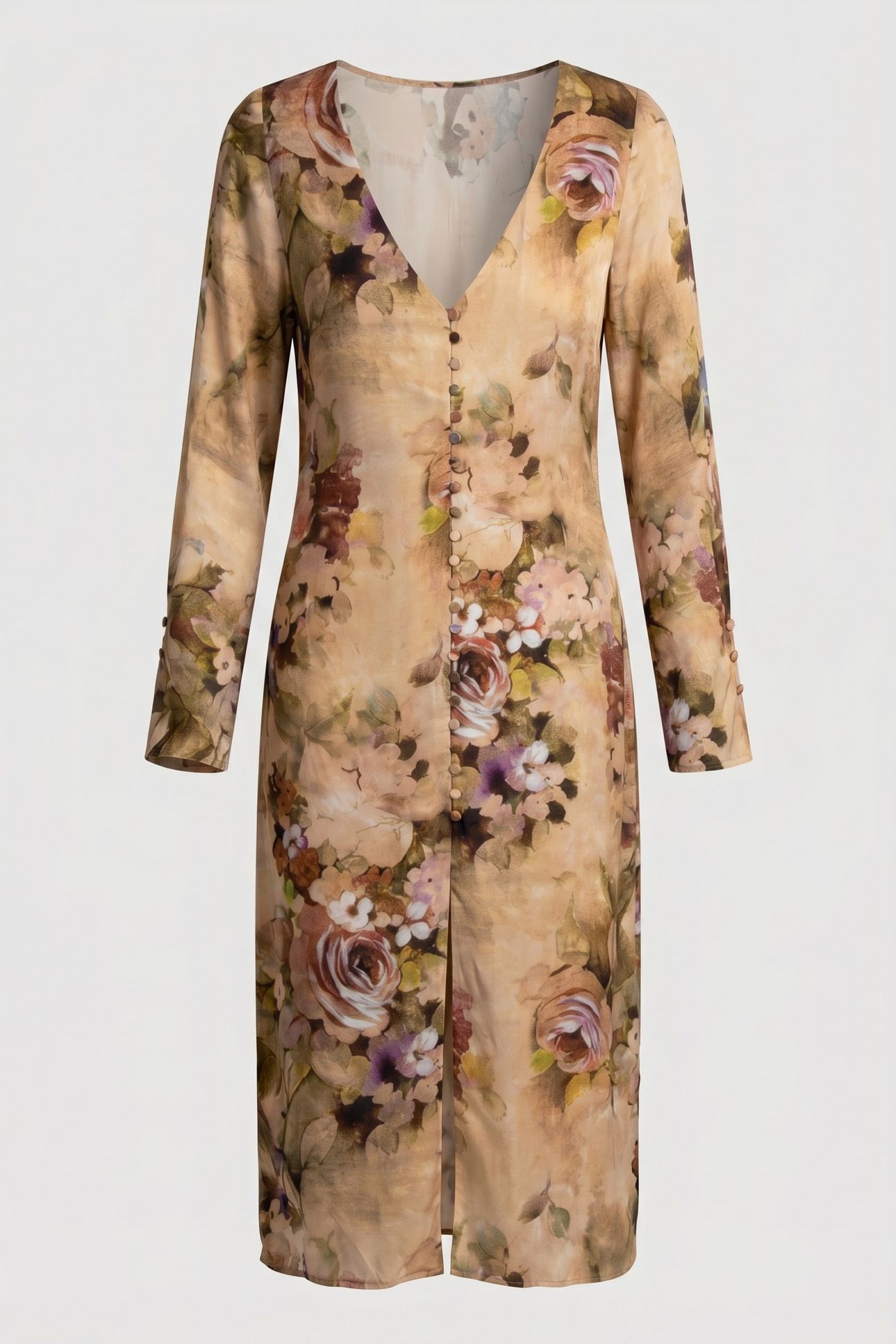 LIZZO DRESS BEIGE 4