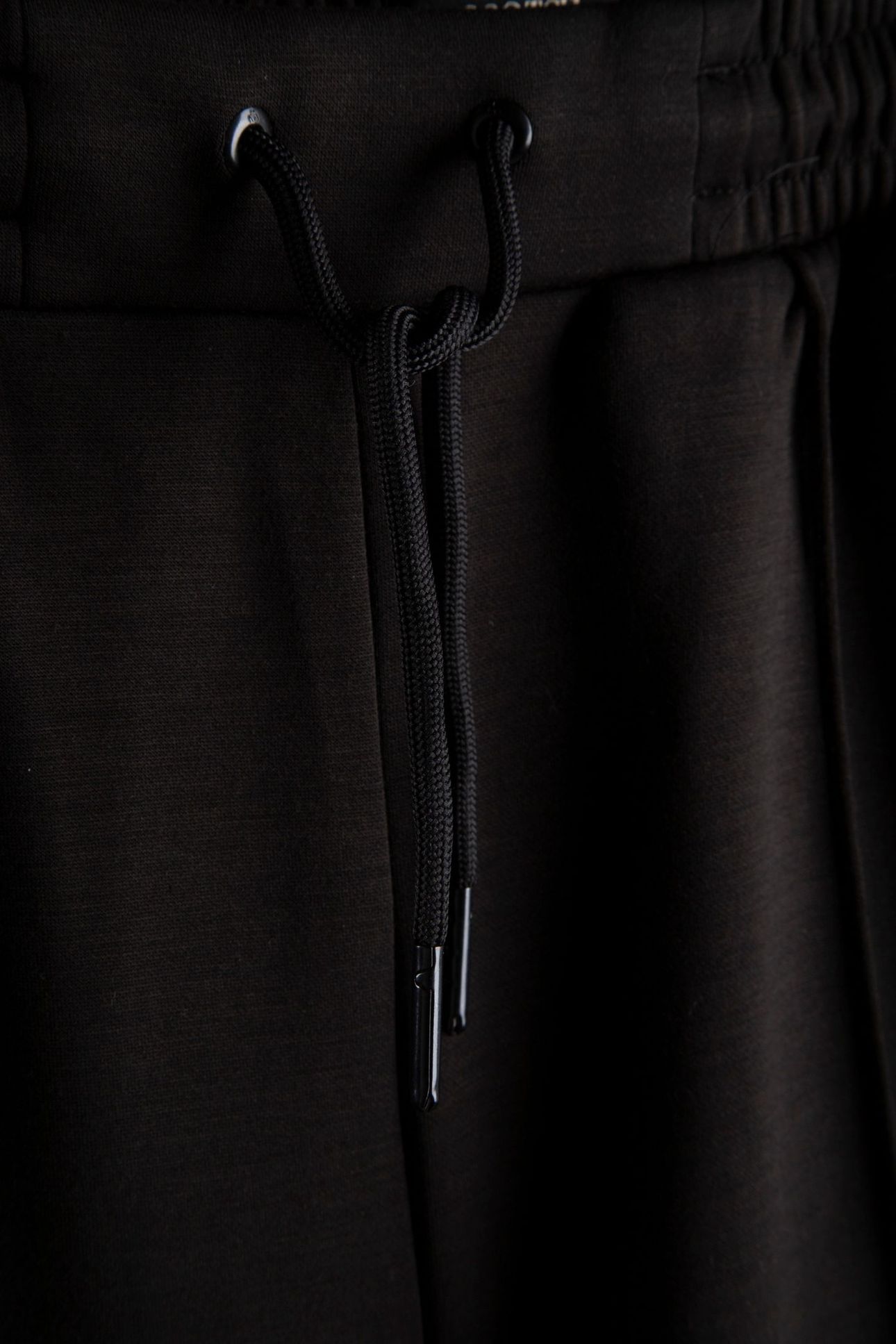 MODAL STRAIGHT LEG SWEAT PANT BLACK 4