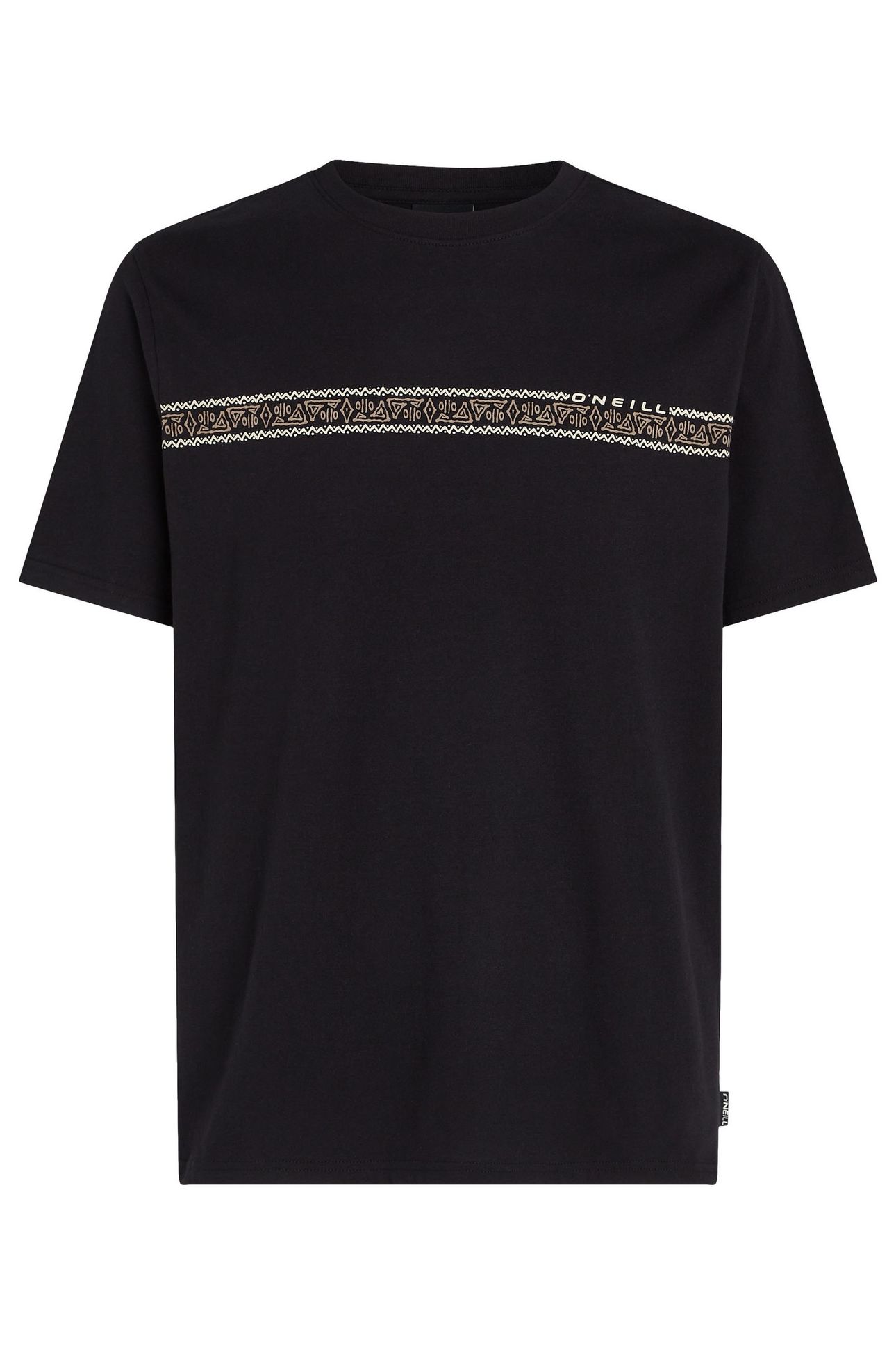 O'NEILL IKAT STRIPE T-SHIRT BLACK OUT 4