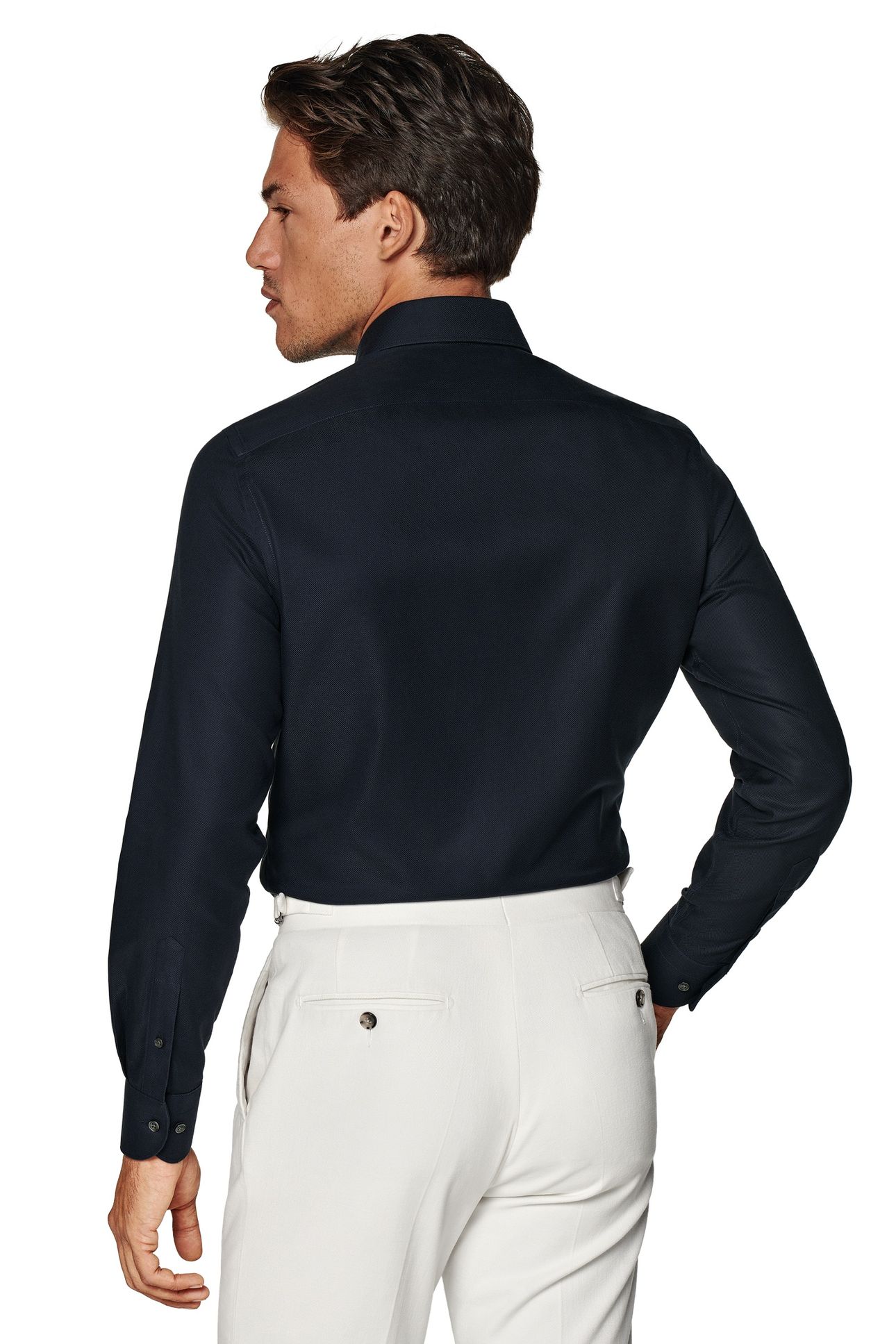 TRAVELLER CLASSIC FORMAL SHIRTS NAVY 4