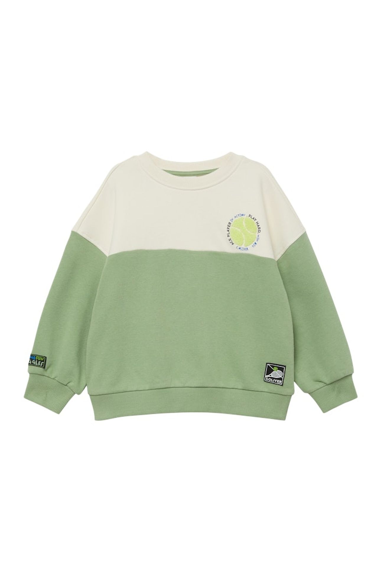 S.OLIVER SWEATSHIRTS GREEN 2