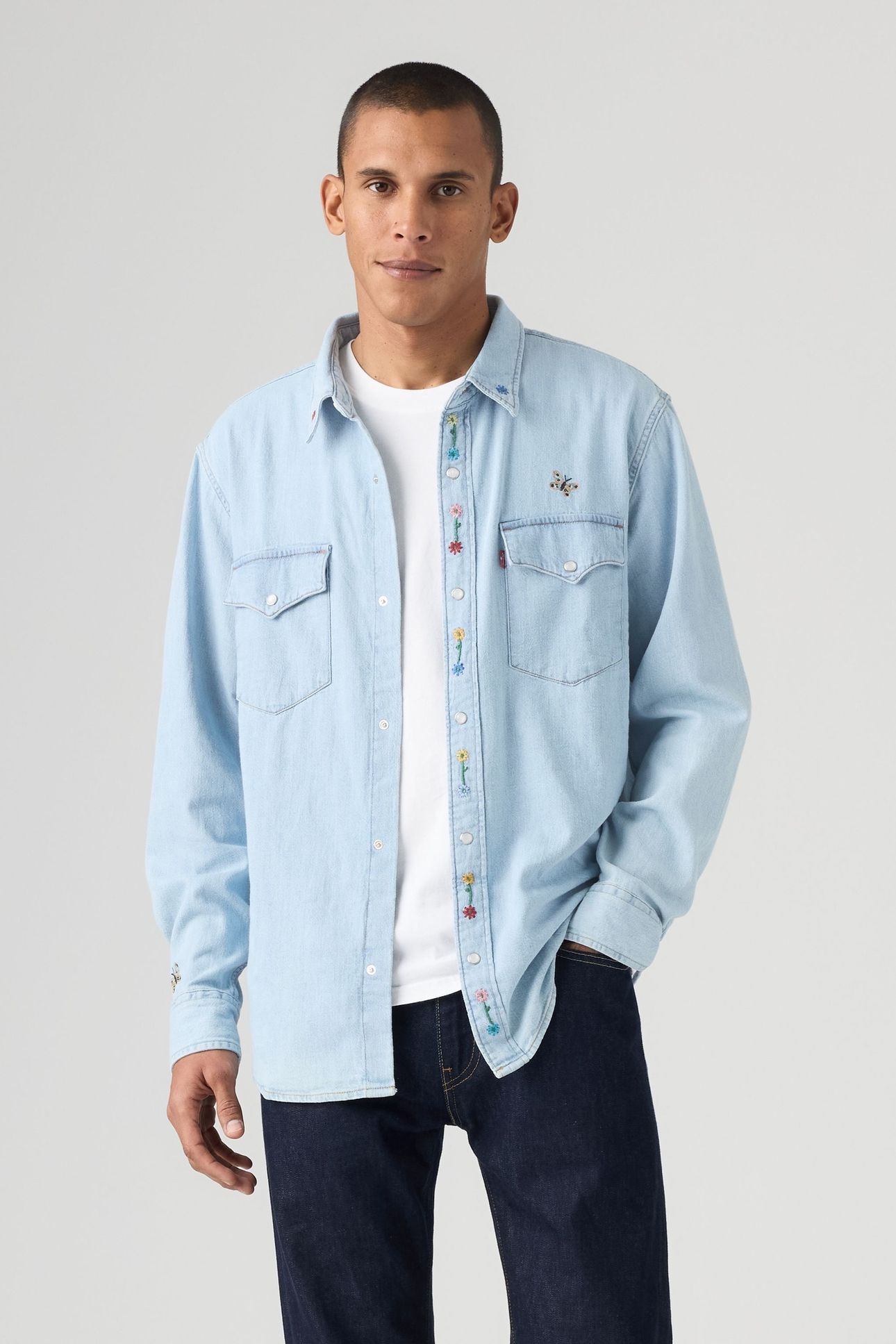 RELAXED FIT WESTERN SHIRT 2