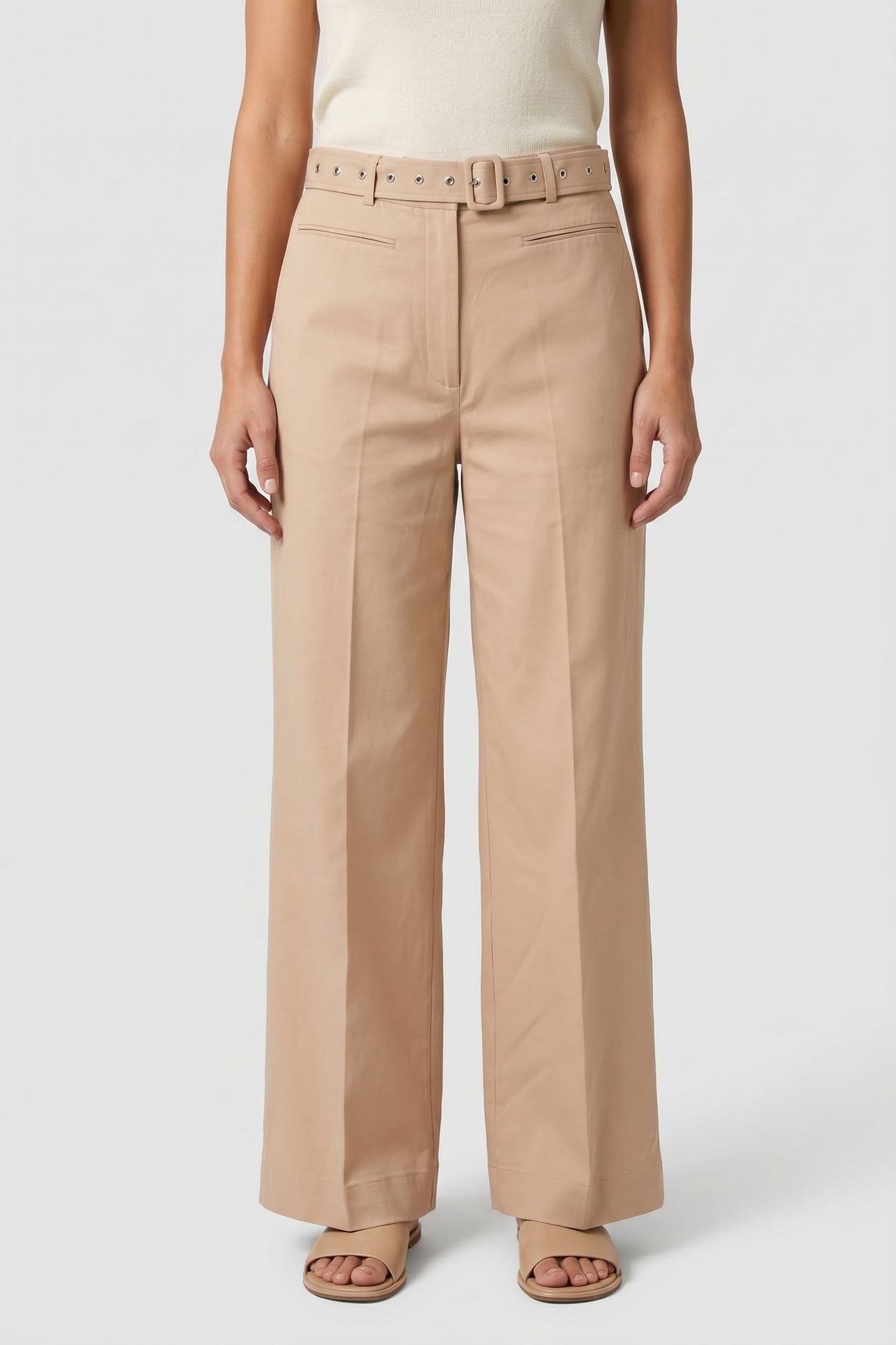 ADWEN TROUSERS CAMP BEIGE 1