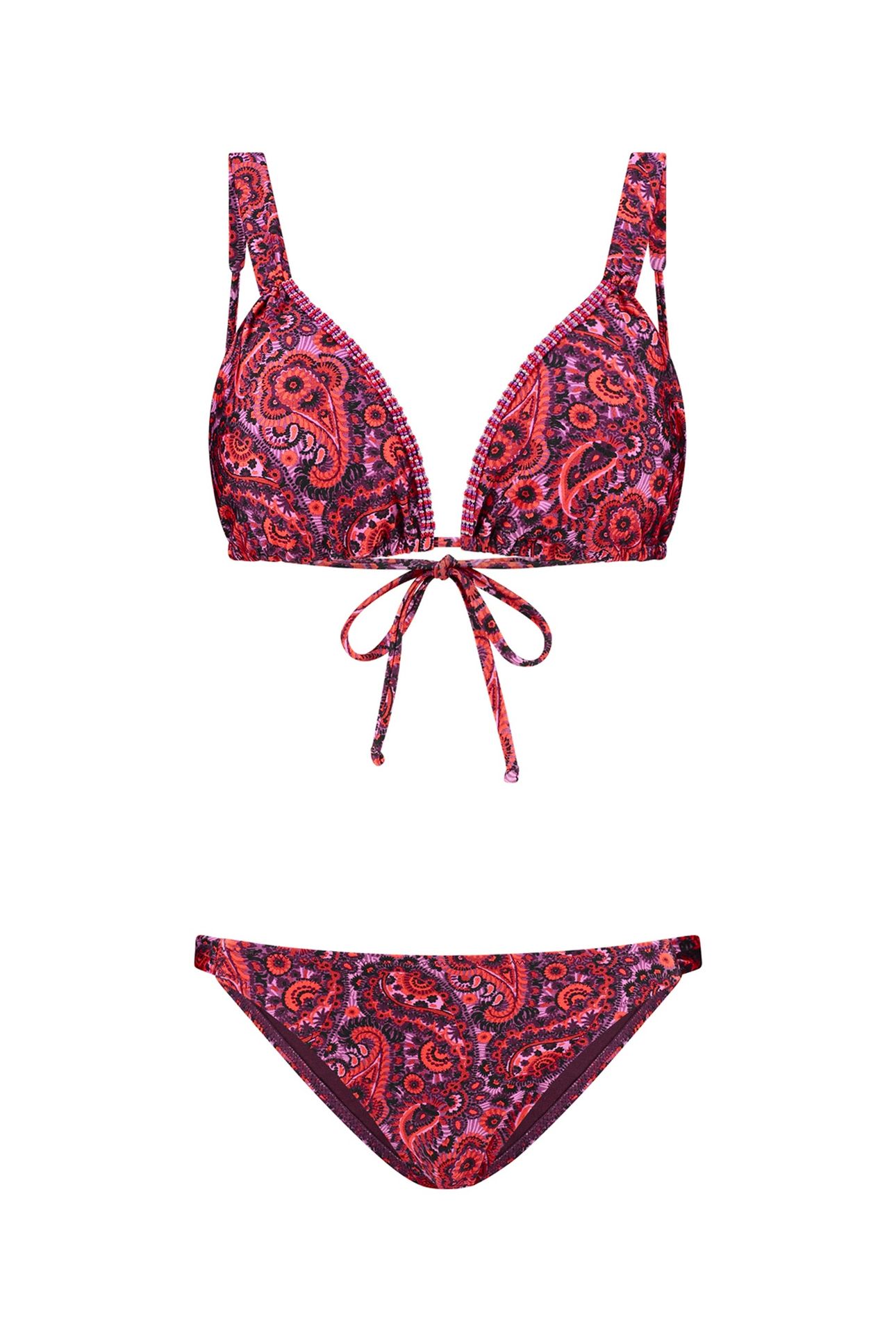 BINDI BIKINI SET PAISLEY PURPLE PAISLEY 5