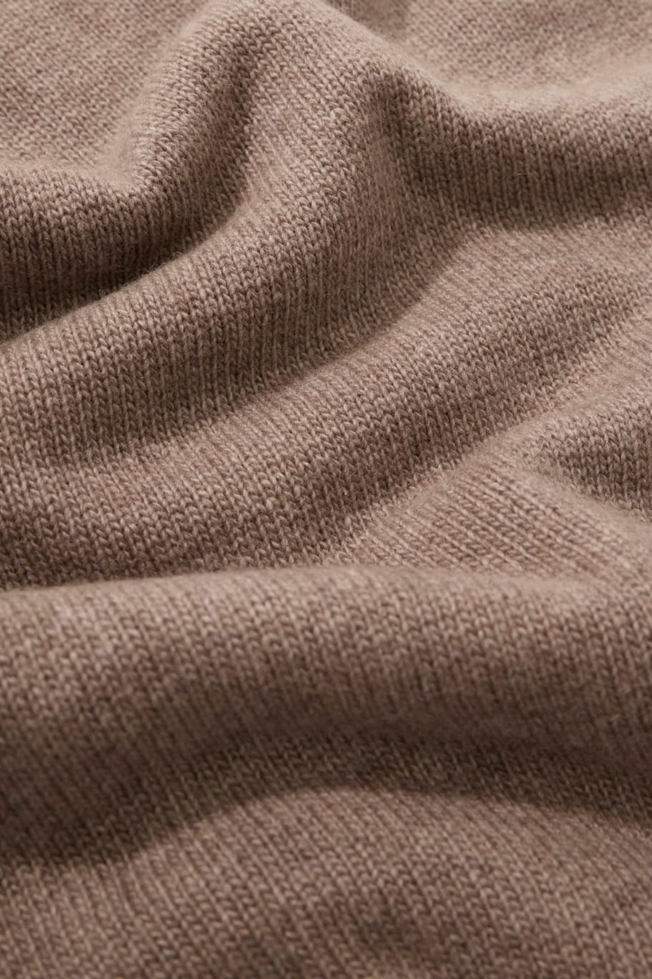 AFRAH HOODIE SCARF S SILK TAUPE HEATHER 3