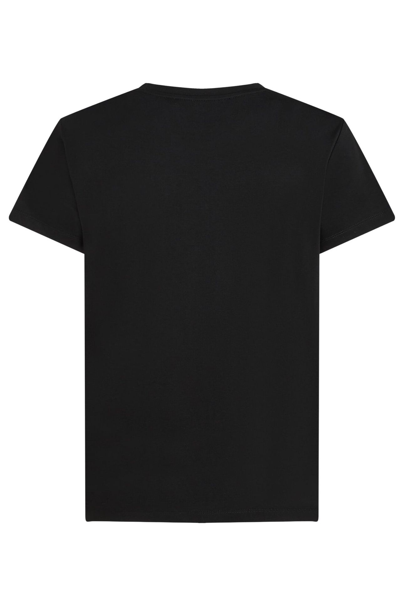 RHINESTONE HEAVY JERSEY T-SHIRT BLACK 2