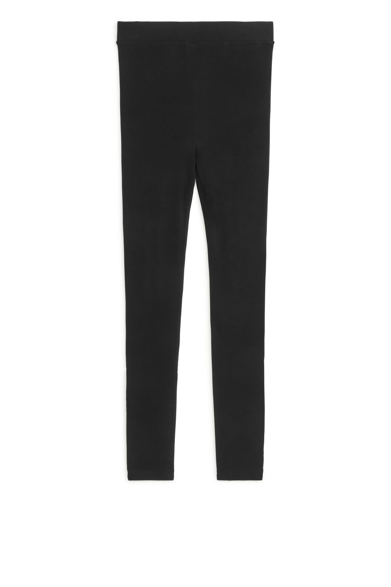 SPLIT COMPACT RIB TIGHTS BLACK 3