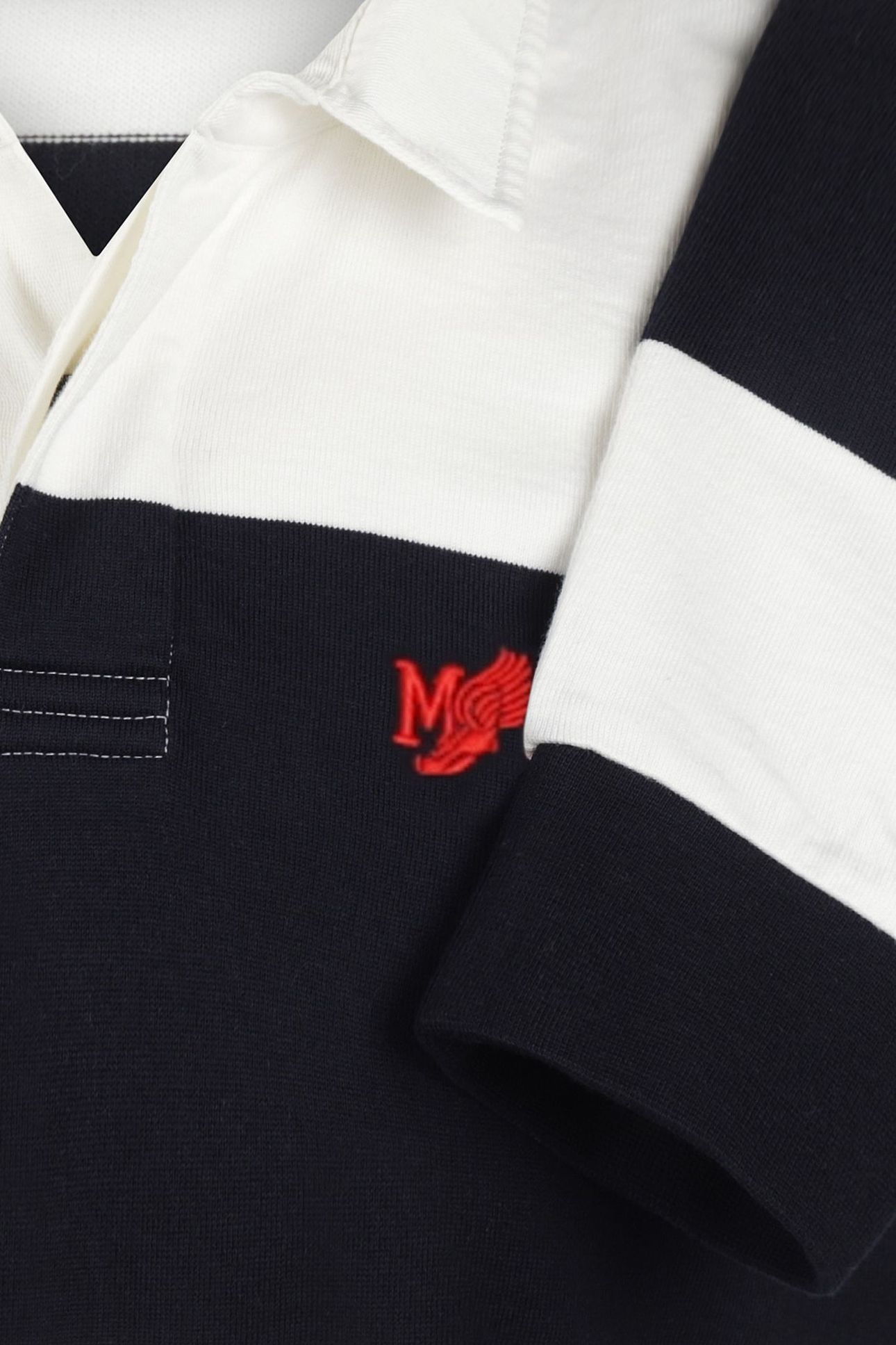 RUGBY 2 STRIPES OFF WHITE 5
