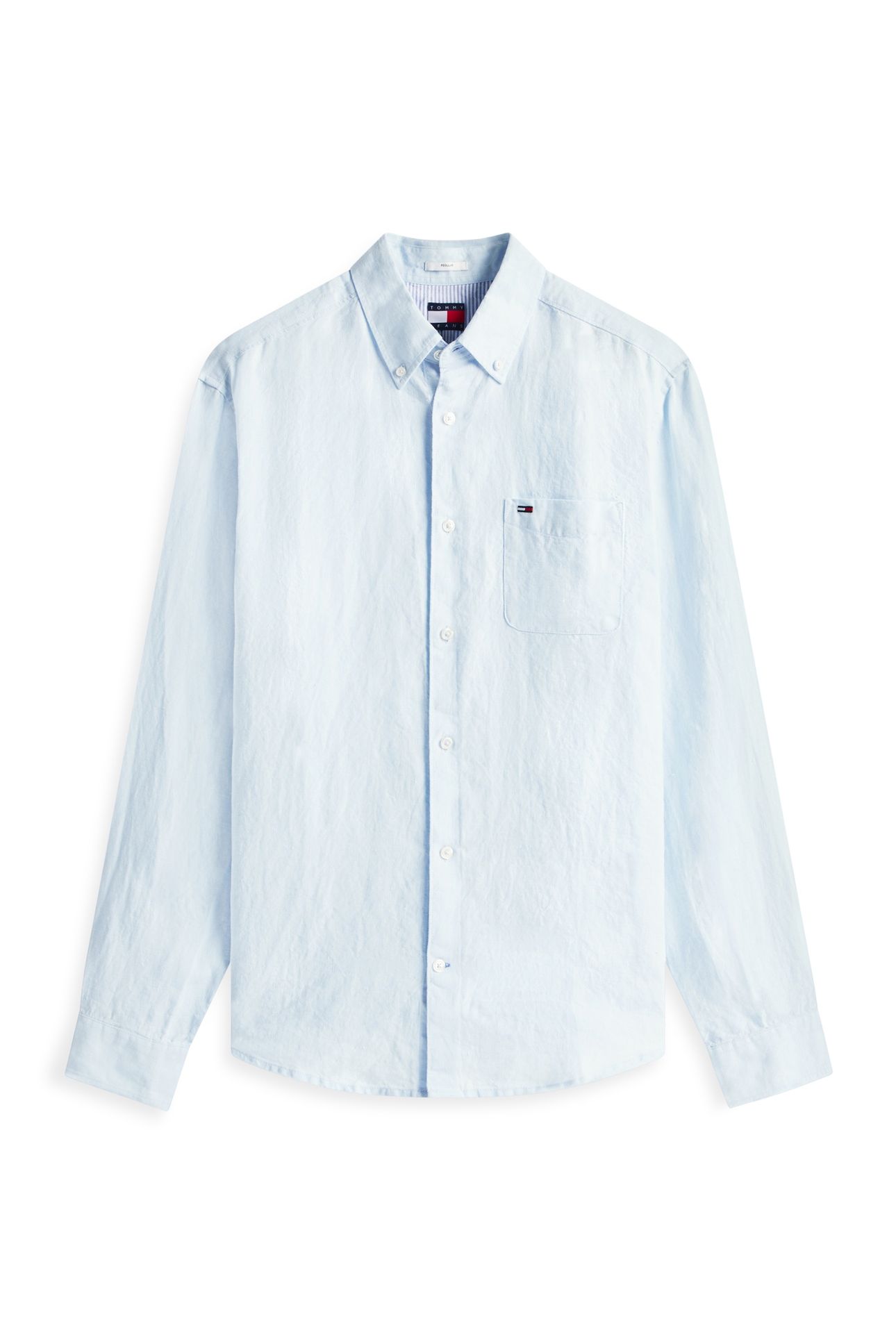 TJM REGULAR LINEN SHIRT SWEET BLUE 4