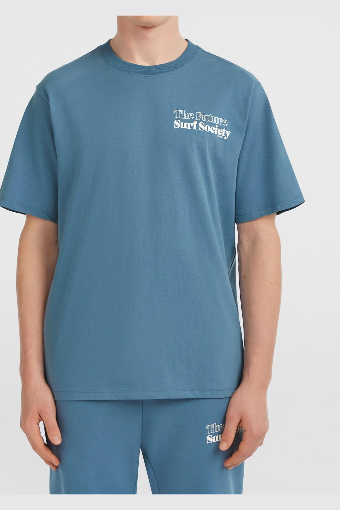 THE FUTURE SURF SOCIETY T-SHIRT MOZART BLUE 1