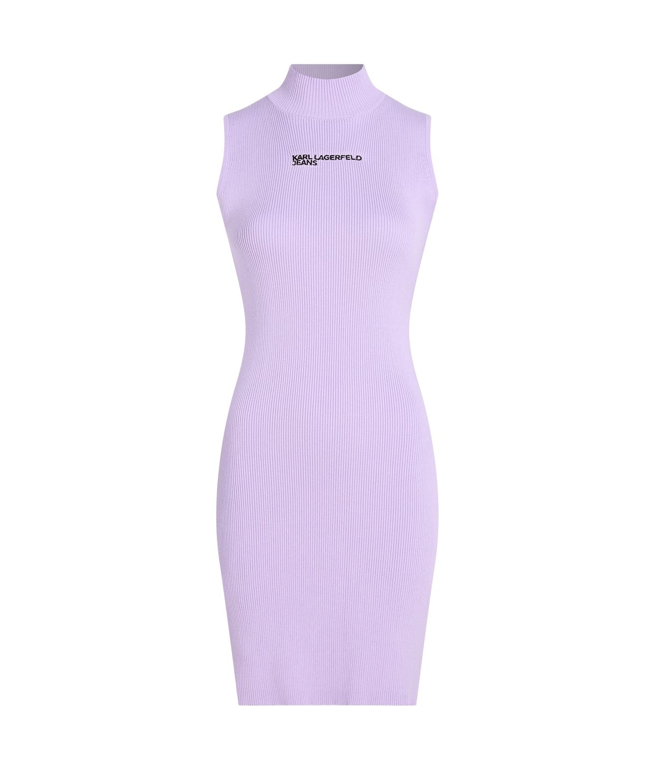 KLJ SLESS MOCK NECK KNIT DRESS LAVENDULA 4