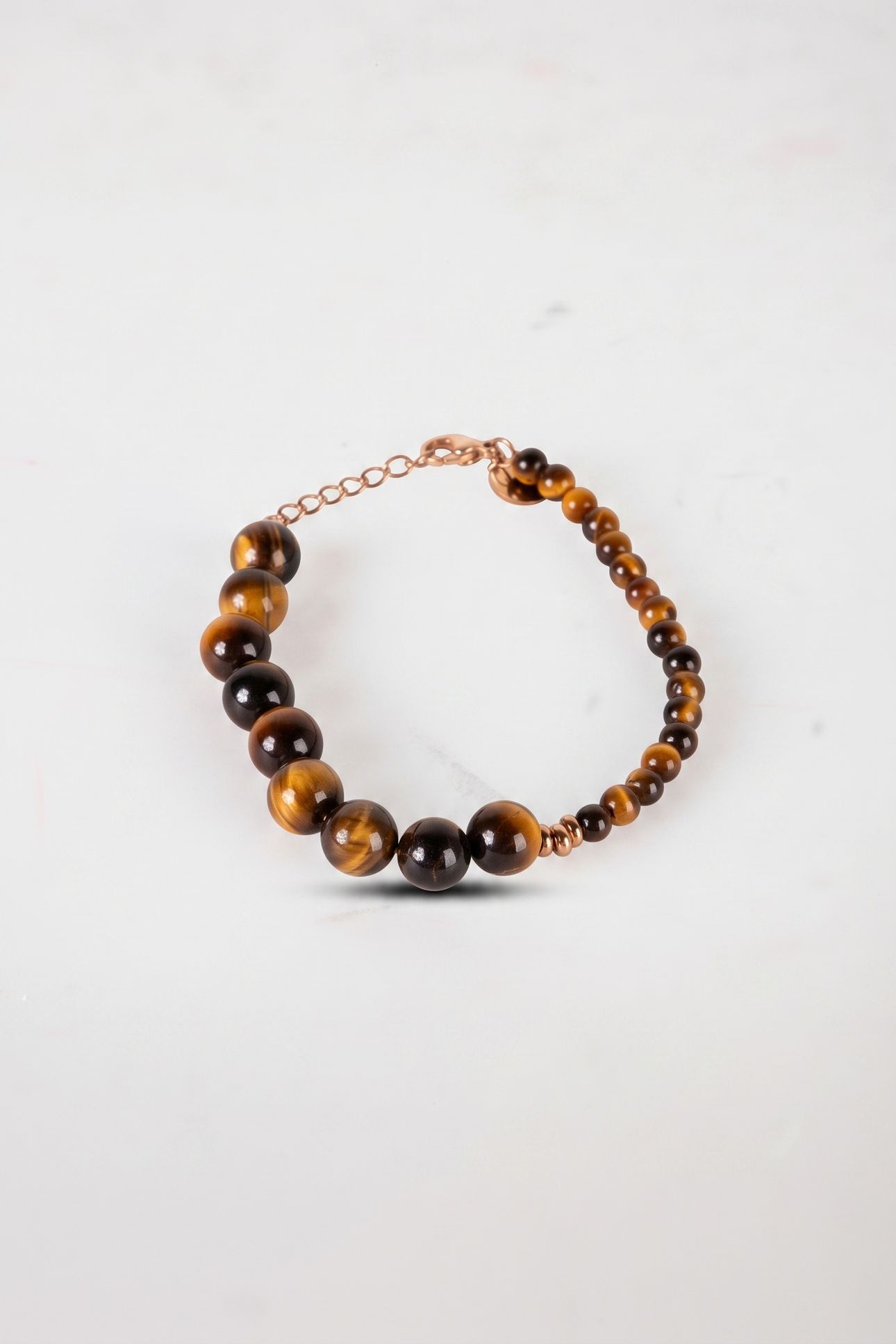 TIGER'S EYE ARMBAND ROSEGOLD 3